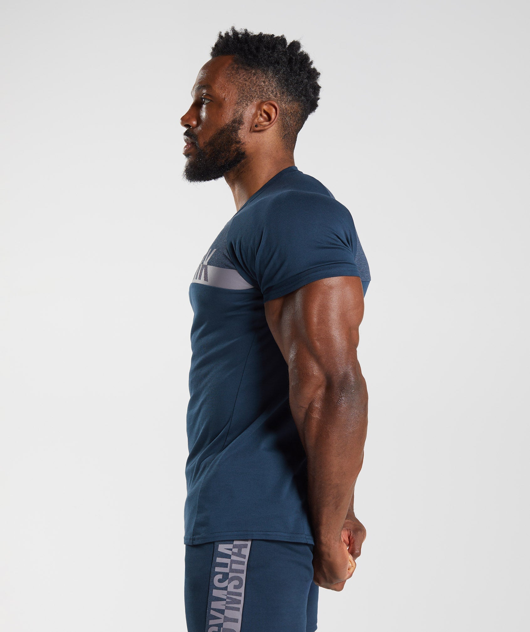 Bold React T-Shirt in Navy - view 3