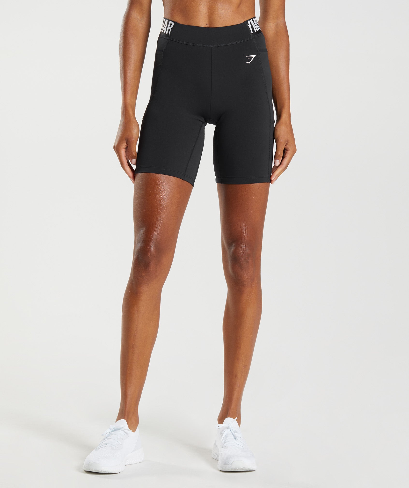 Training Brandmark Cycling Shorts in Black