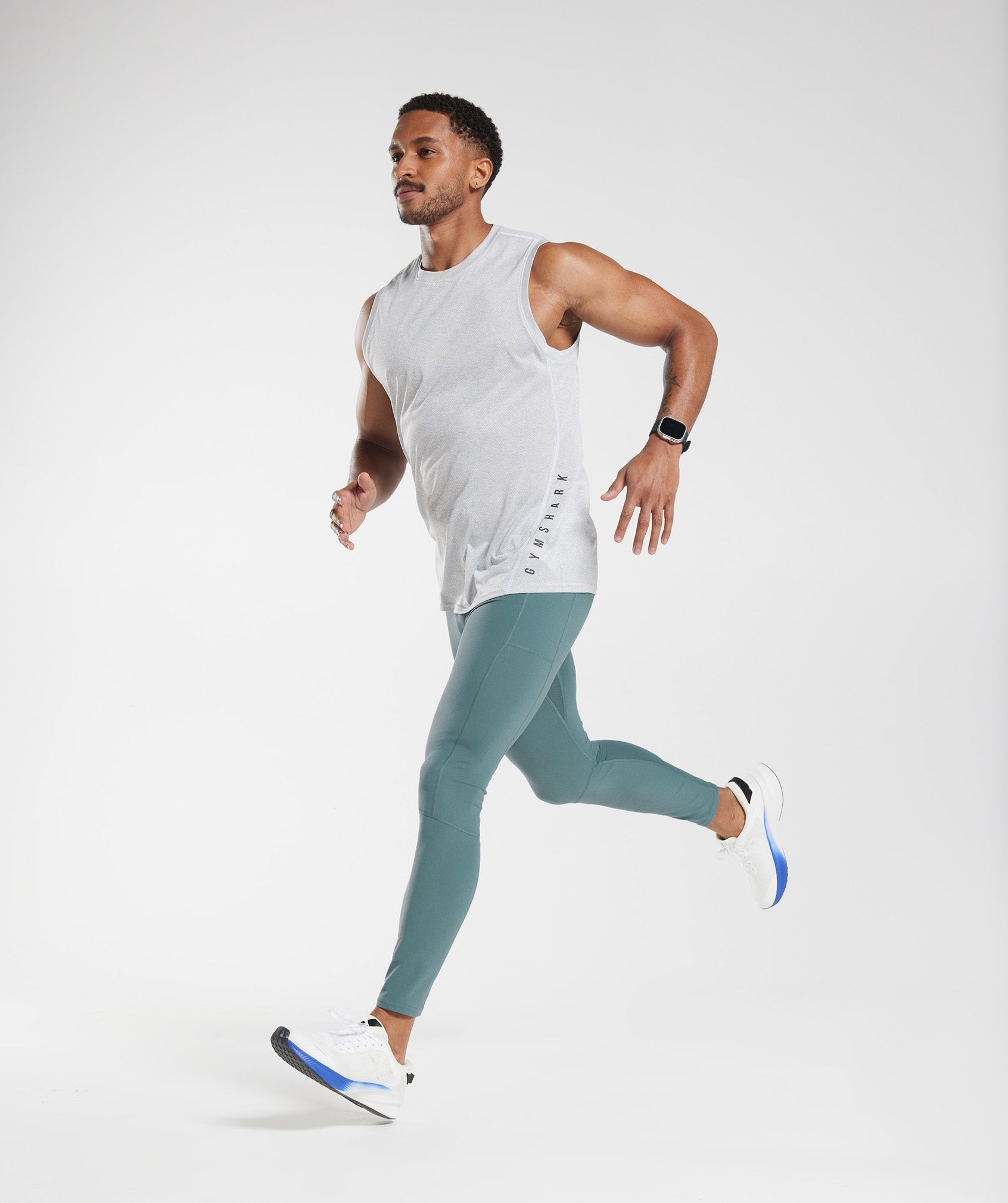 Gymshark Control Baselayer Leggings - Thunder Blue | Gymshark