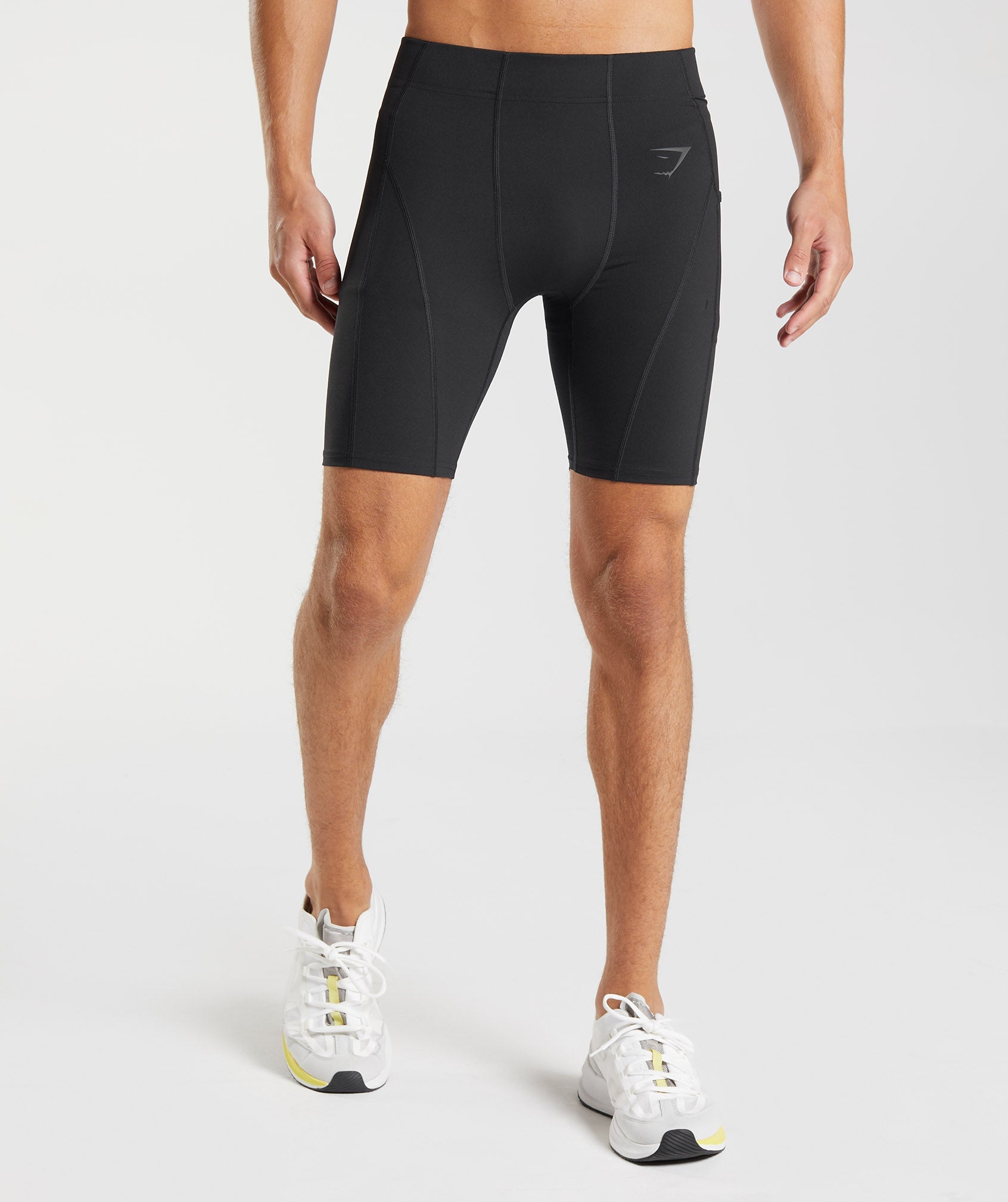 Control Baselayer Shorts in Black - view 1