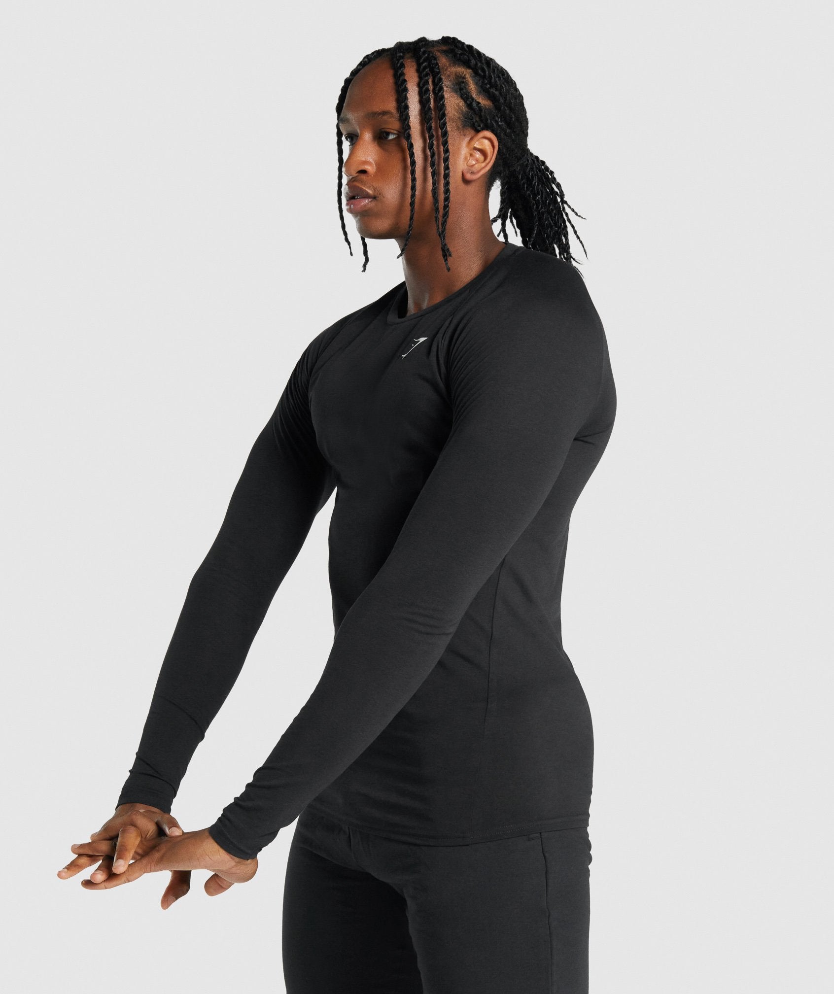 Critical 2.0 Long Sleeve T-Shirt in Black - view 3