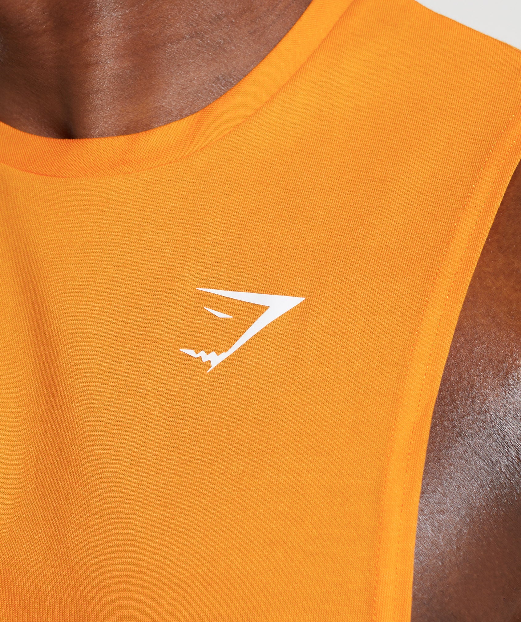 React Drop Arm Tank in Sunburst Orange - view 6