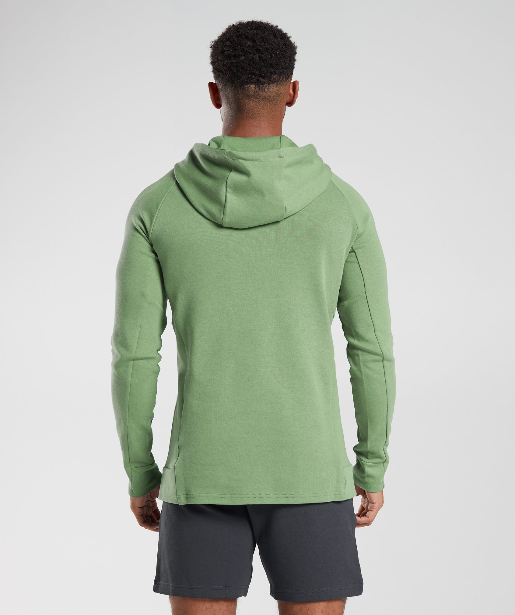 React Hoodie in Tea Green - view 2