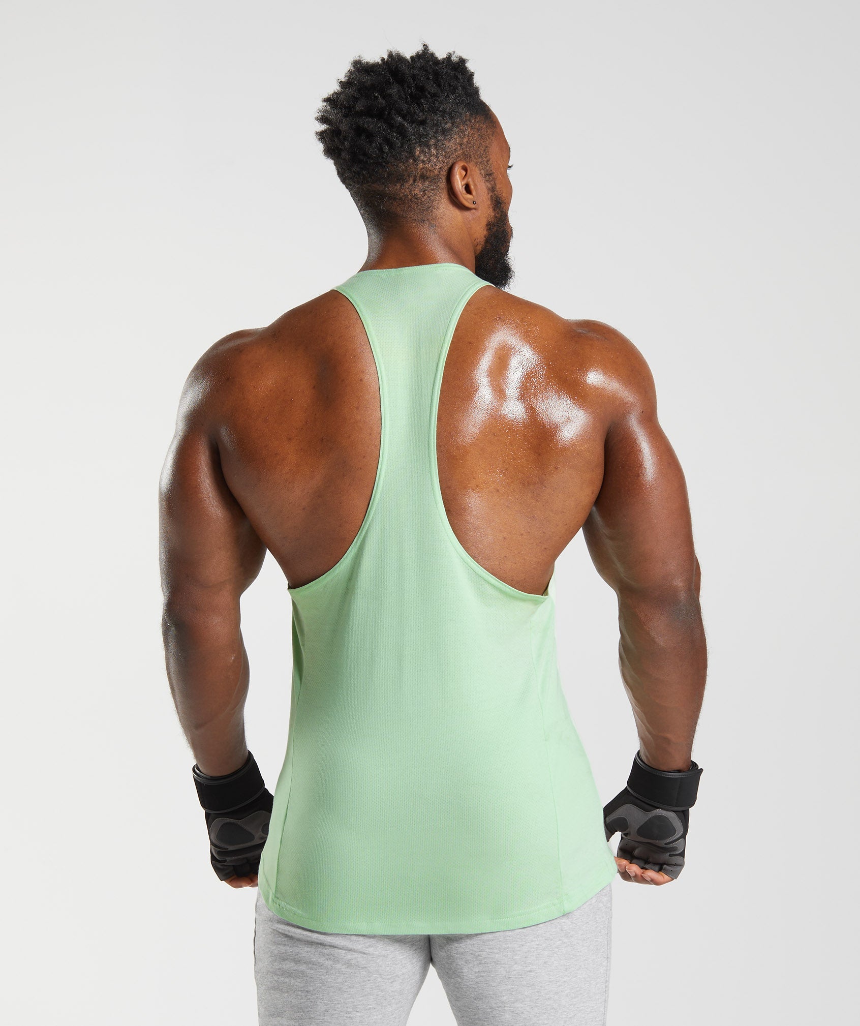 React Stringer in Aloe Green - view 2