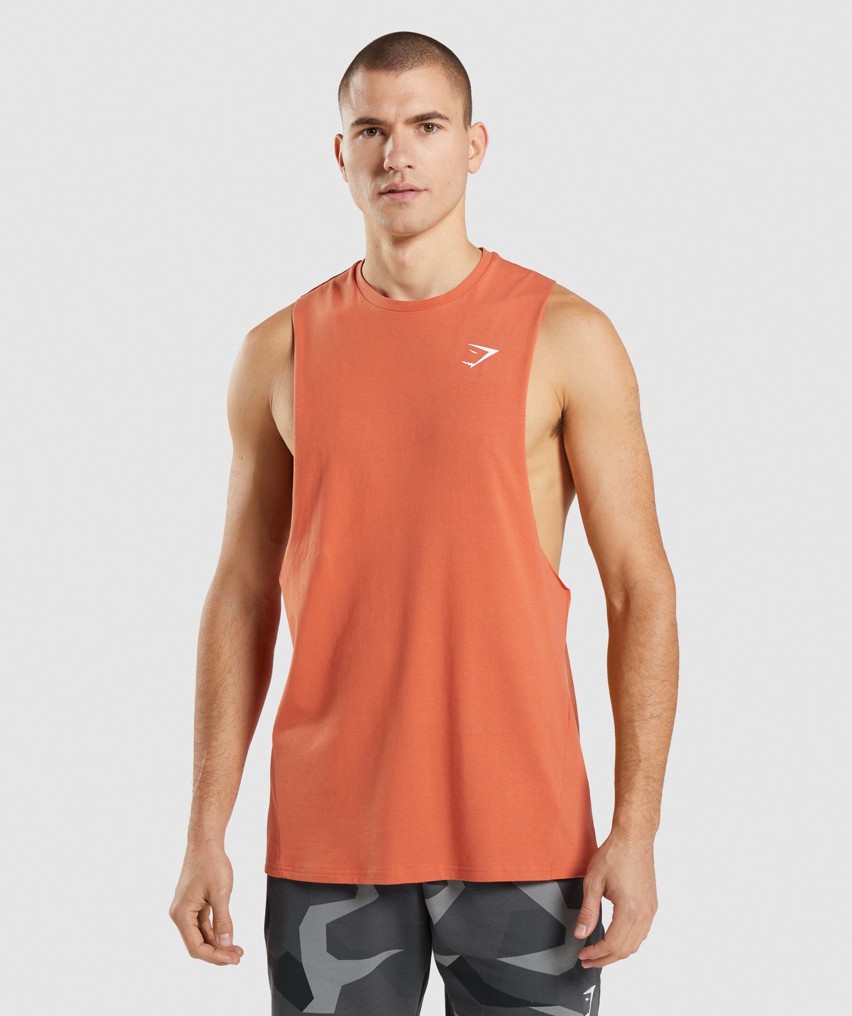 Critical Drop Arm Tank in Clay Orange