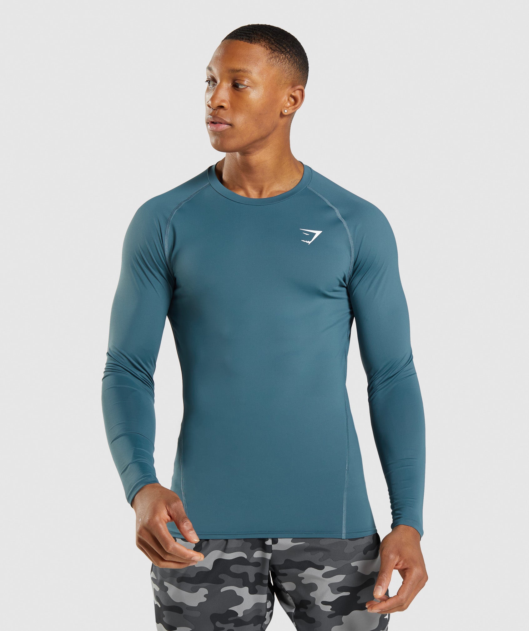 Element Baselayer Long Sleeve T-Shirt in Tuscan Teal - view 1