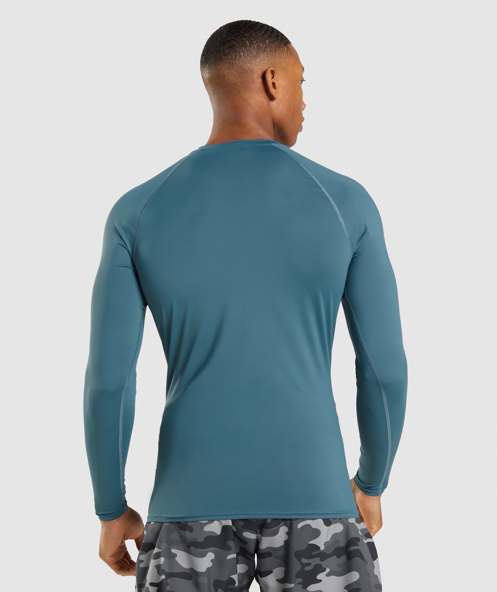 Gymshark Mens XL Element Baselayer Long Sleeve T-Shirt Dark Green A1A1 – B  Squared Liquidation