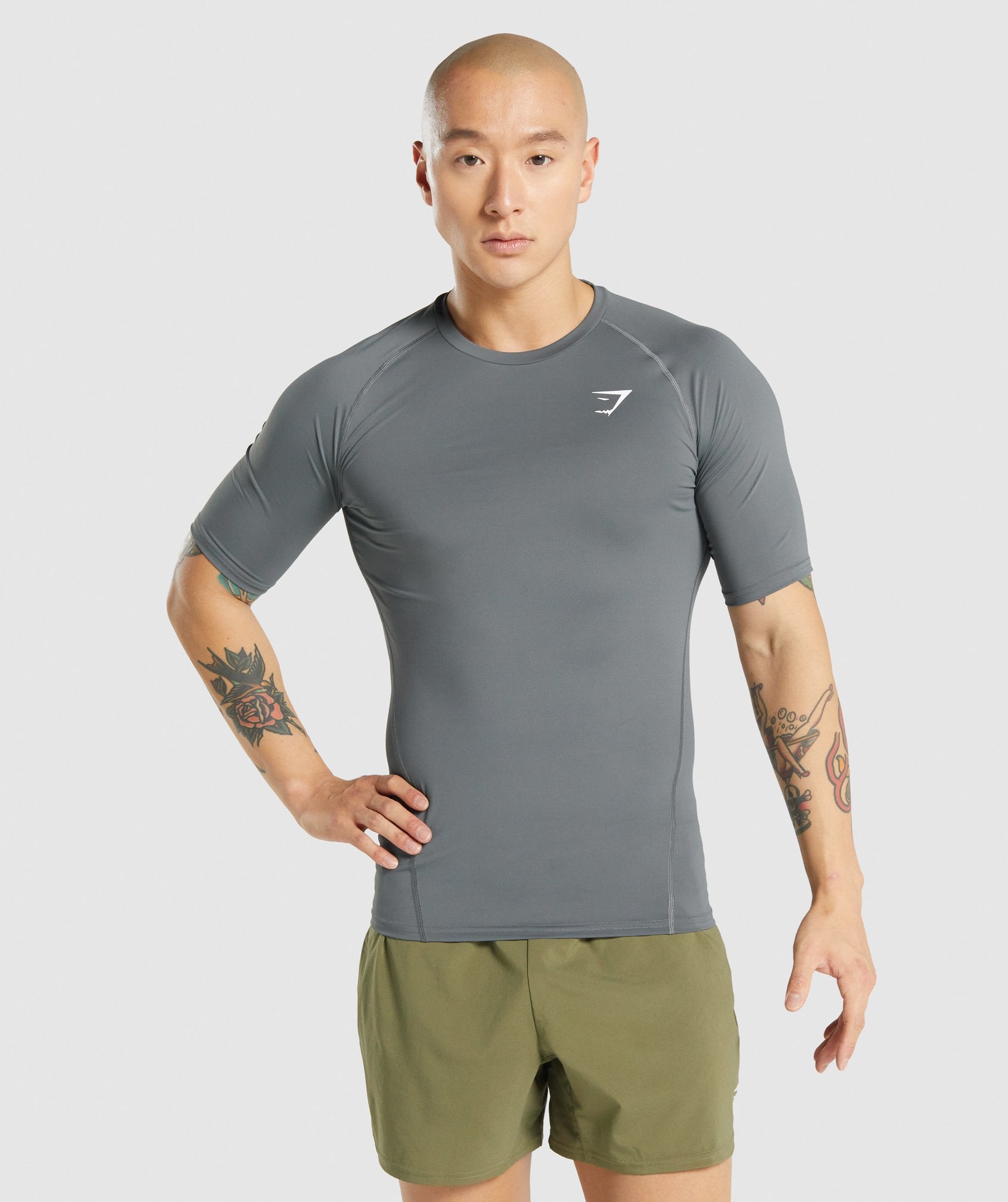 Element Baselayer T-Shirt in Charcoal