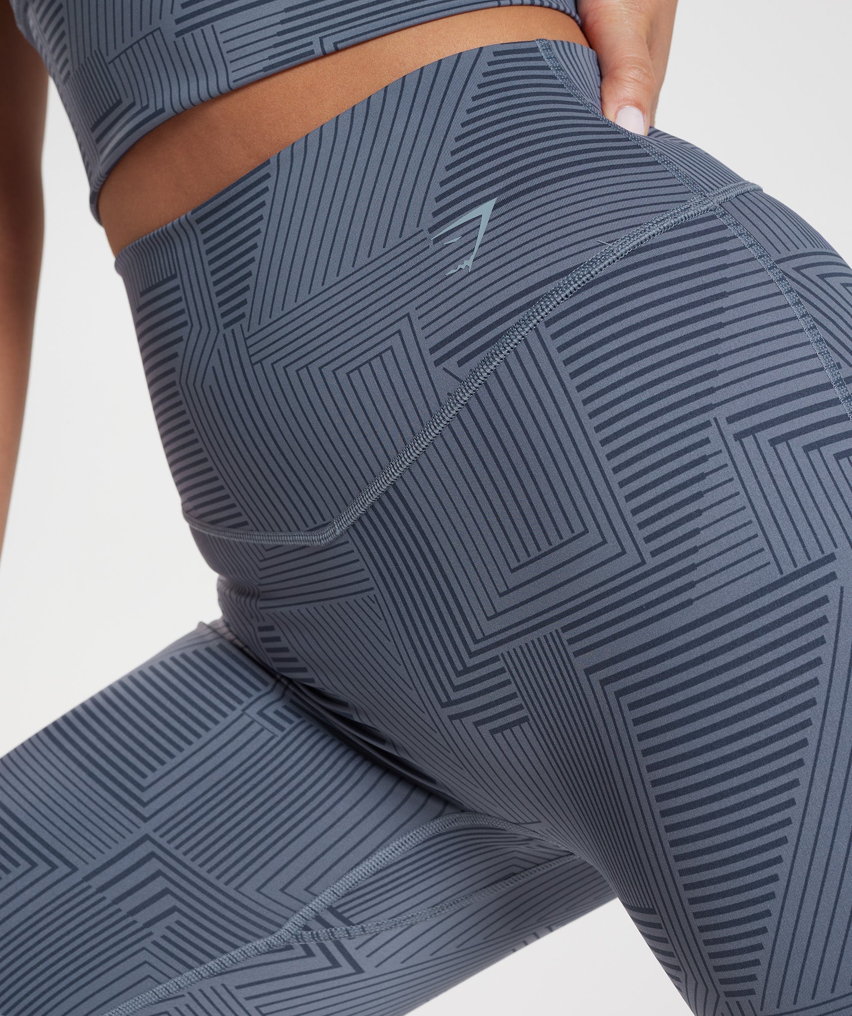 Elevate Cycling Shorts in Evening Blue - view 5