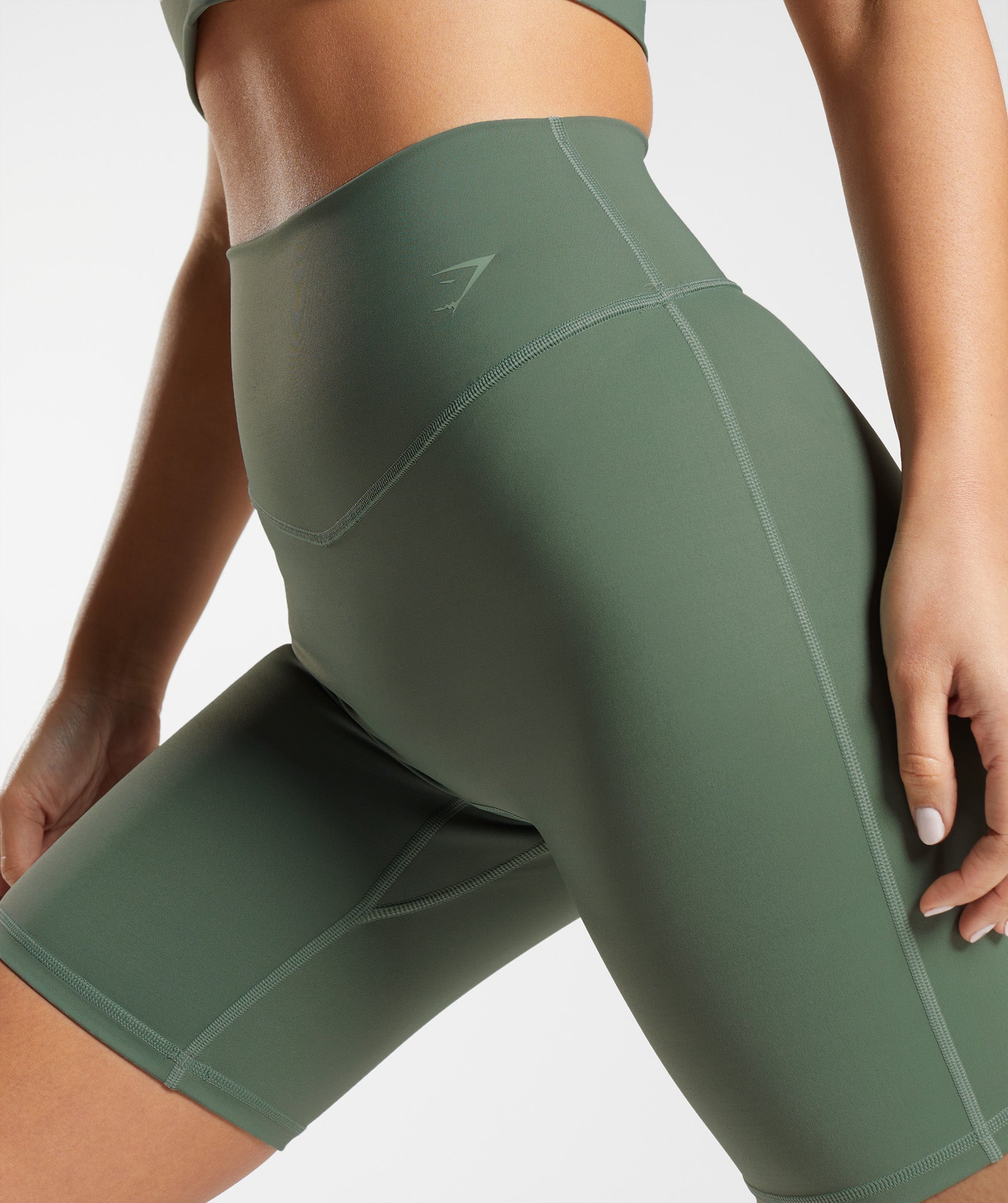 Gymshark Elevate Leggings - Willow Green  Gymshark, Hot yoga classes,  Willow green