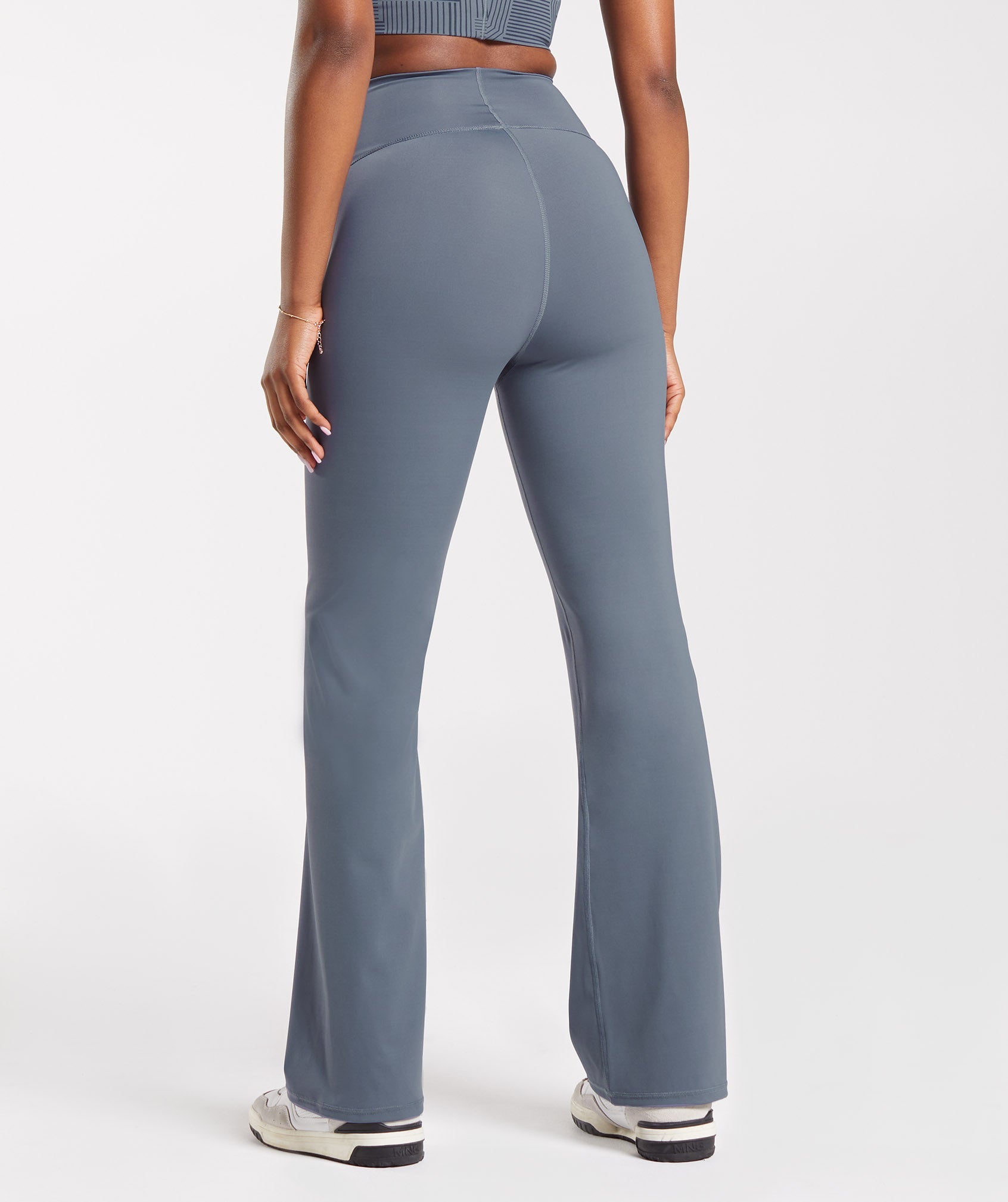 Elevate Flared Leggings in Evening Blue - view 3