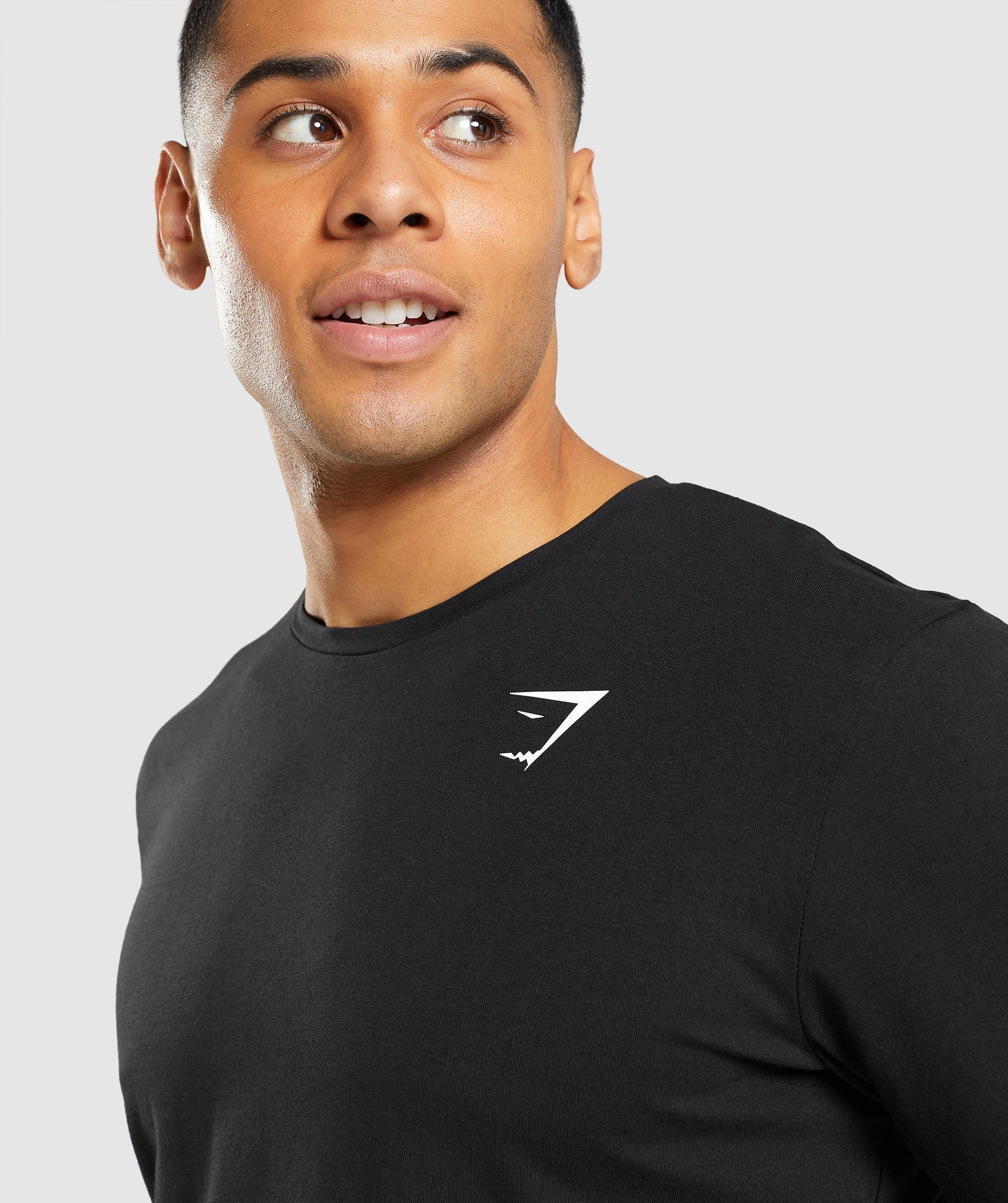 Essential Long Sleeve T-Shirt in Black - view 5
