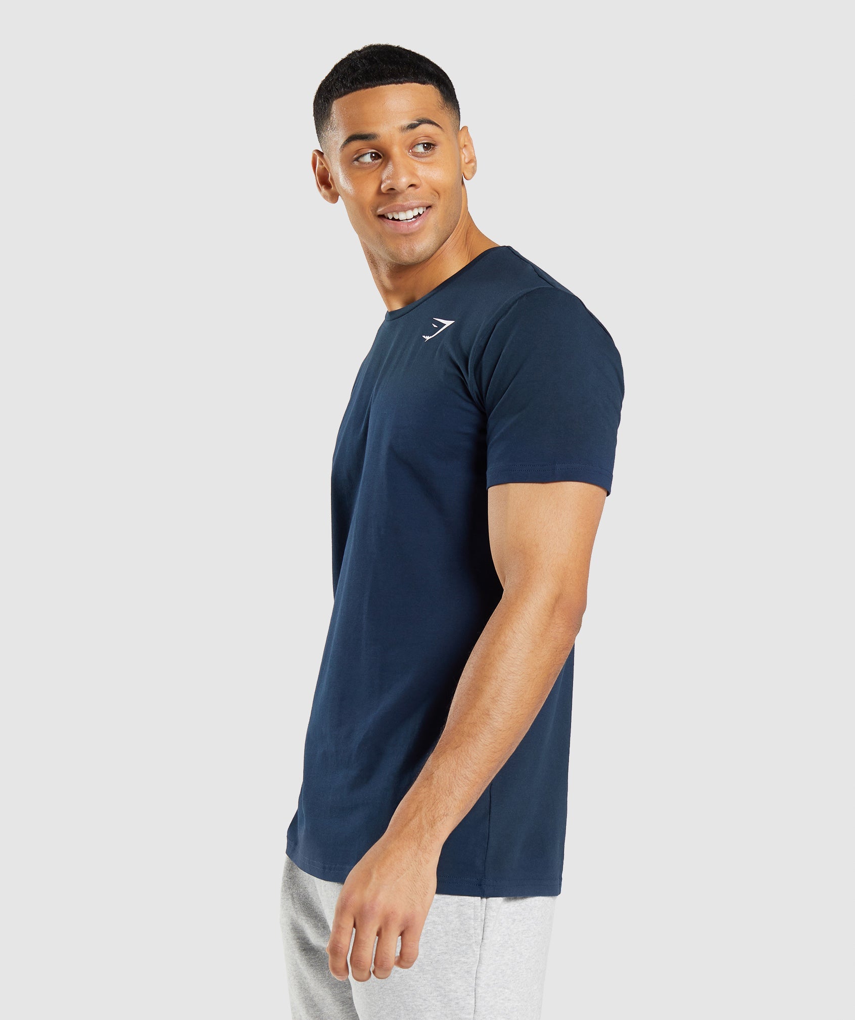 Essential T-Shirt in Navy - view 3