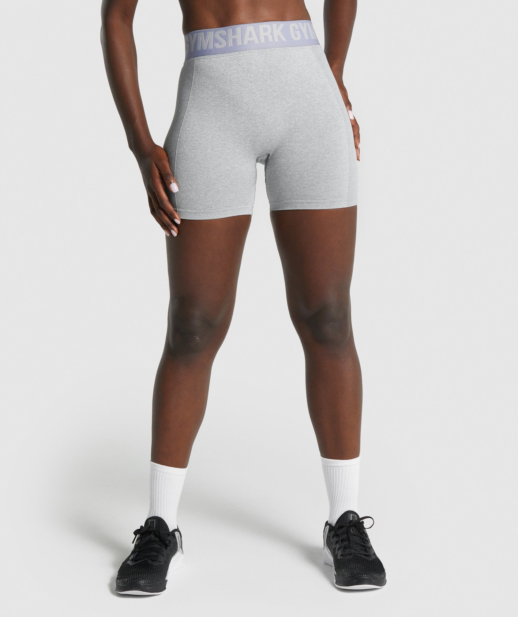 Gymshark Flex Shorts - Light Grey Marl | Gymshark