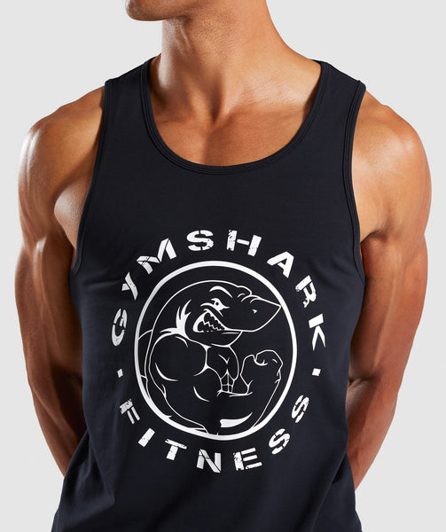 Gymshark Legacy Tank Black Tanks Gymshark