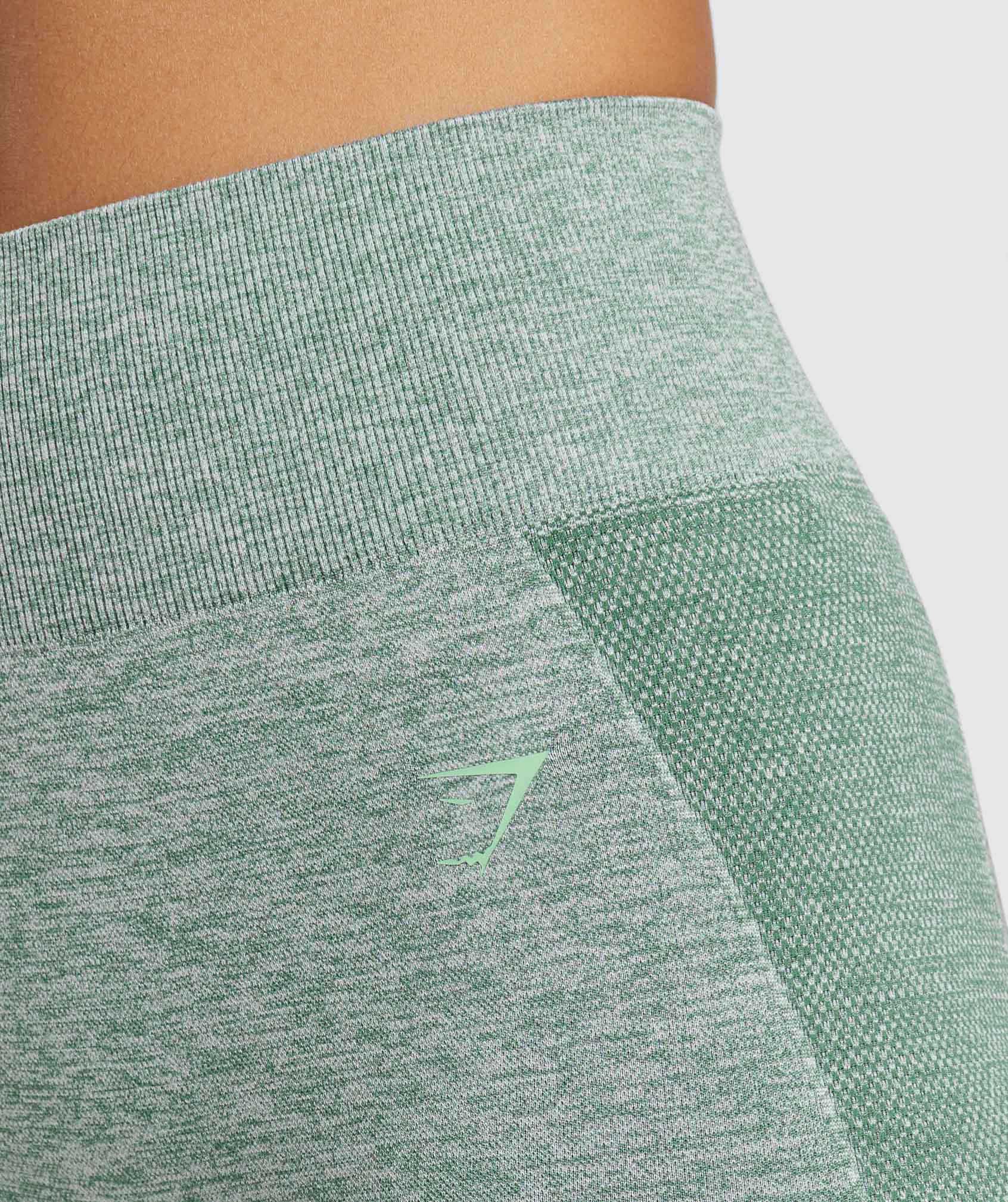 Flex Cycling Shorts in Studio Green Marl - view 6