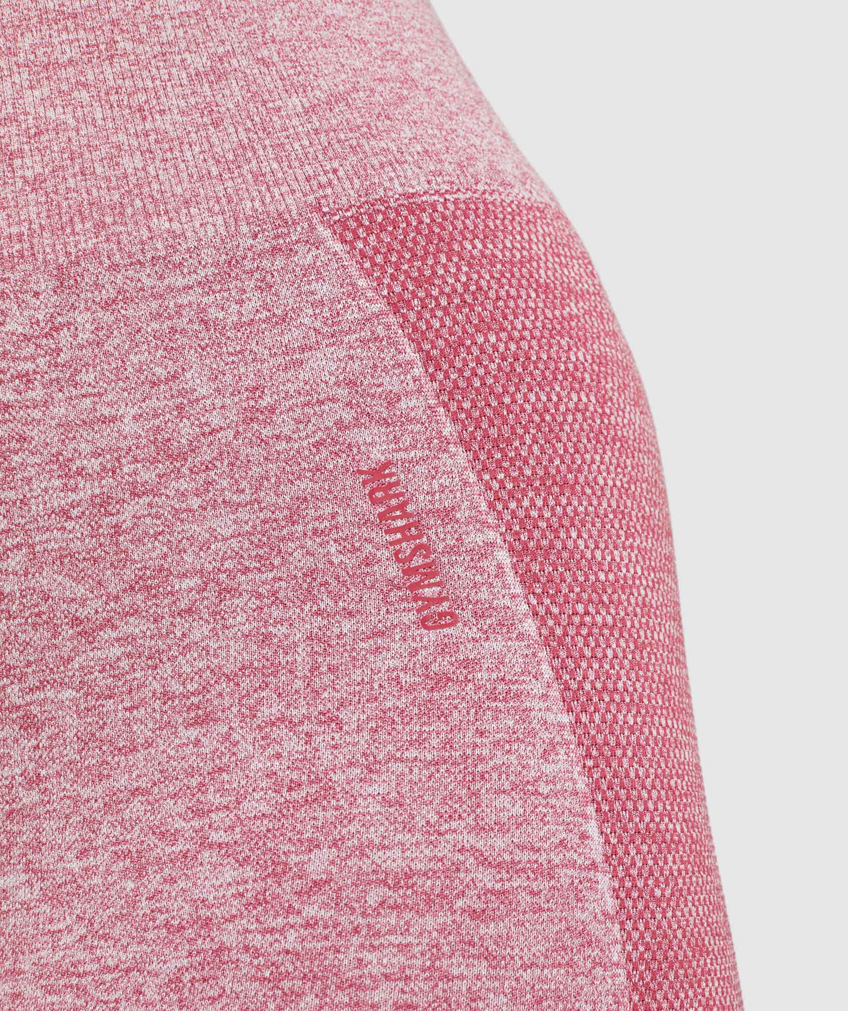 Gymshark Flex Leggings – Beet Marl – Chalk Pink – Brofit