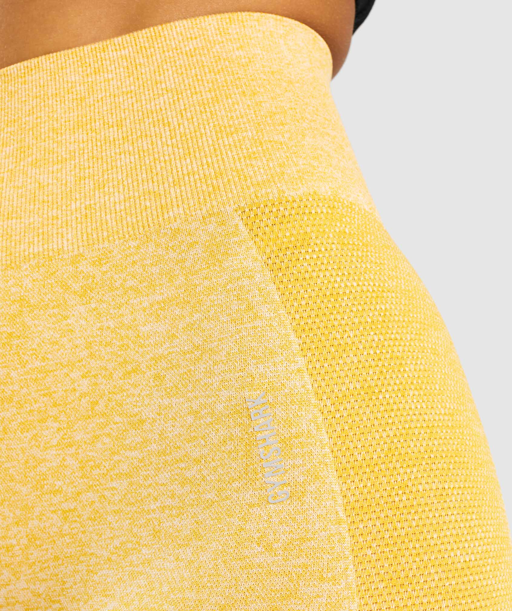 Flex High Waisted Leggings in Yellow Marl