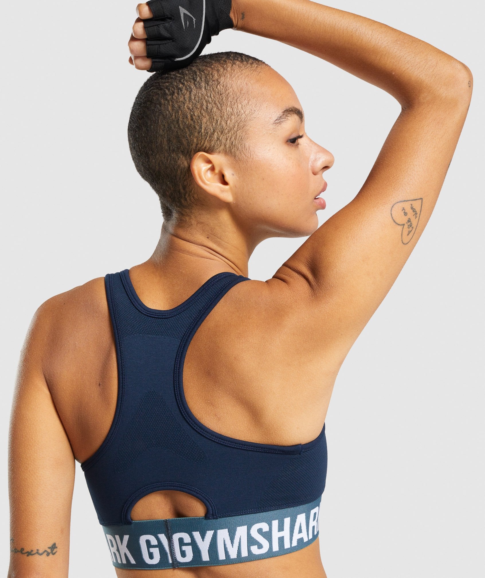 Flex Sports Bra in Navy