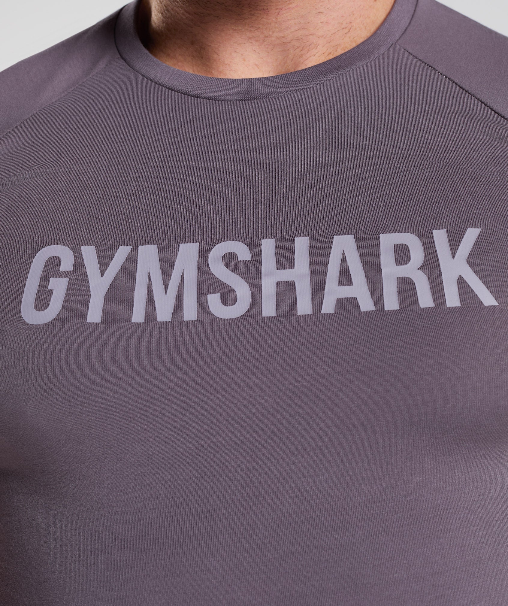 Gymshark Geo Seamless T-Shirt - Musk Lilac/Black