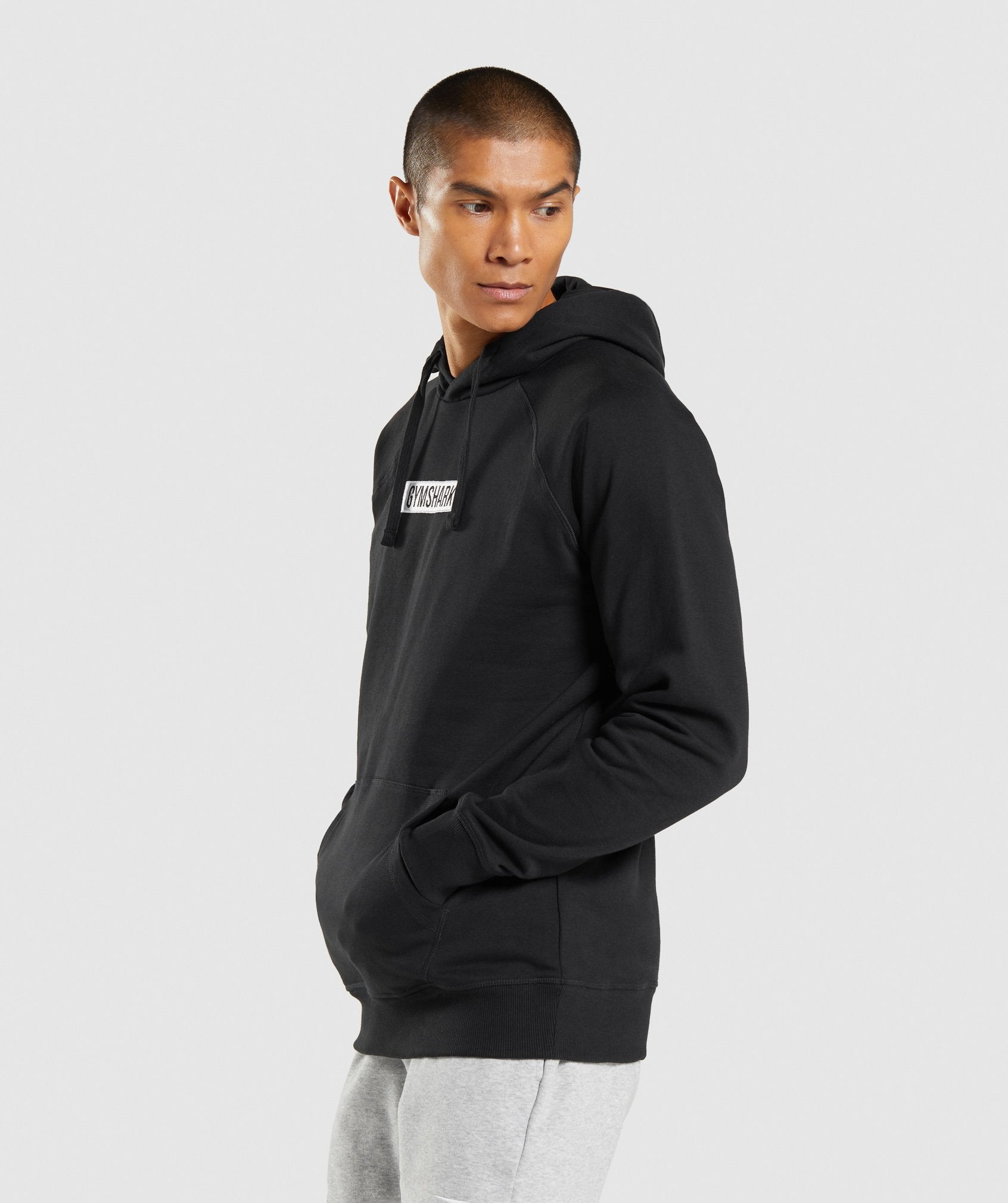 Central Hoodie in Black - view 3