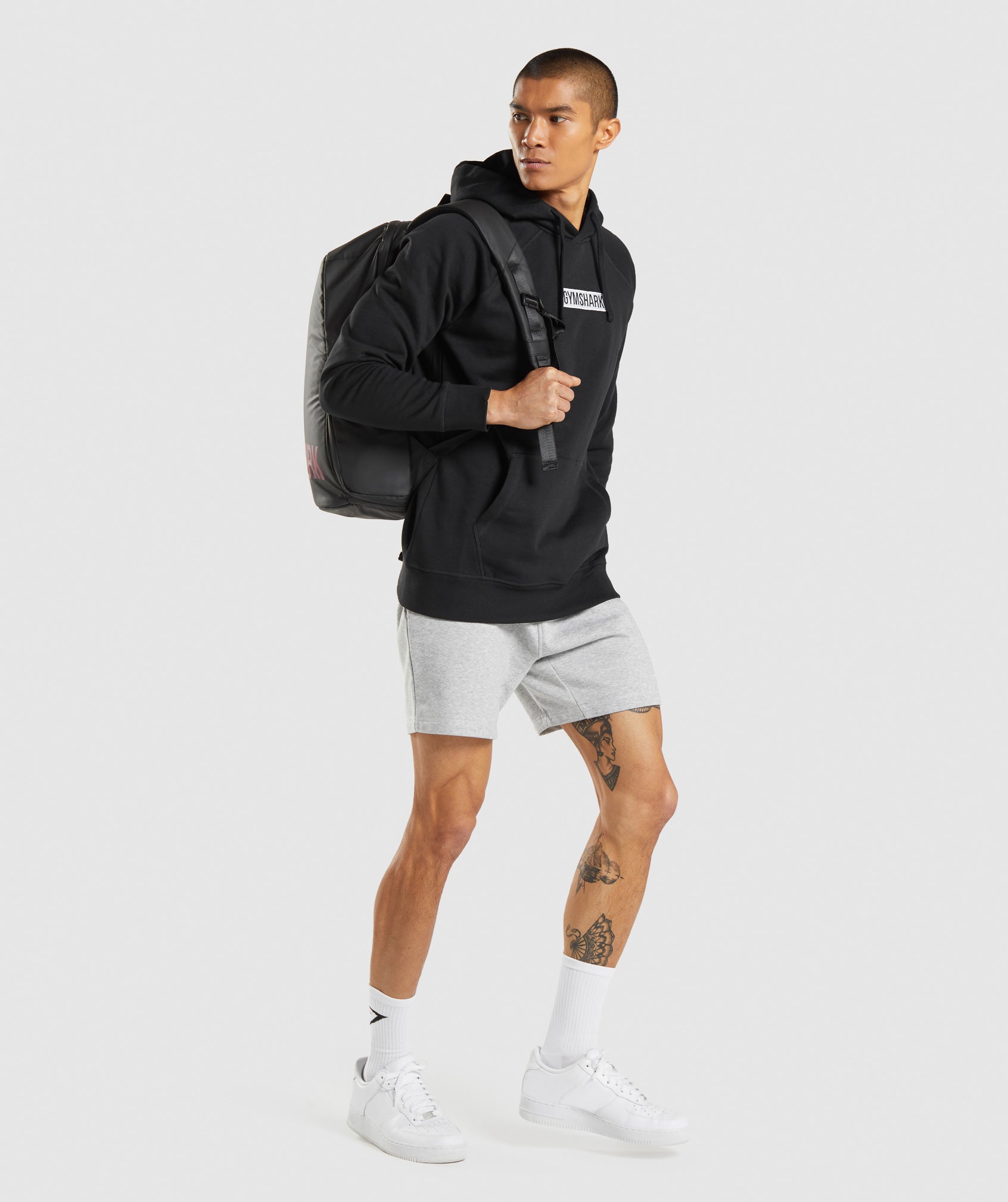 Central Hoodie in Black - view 4