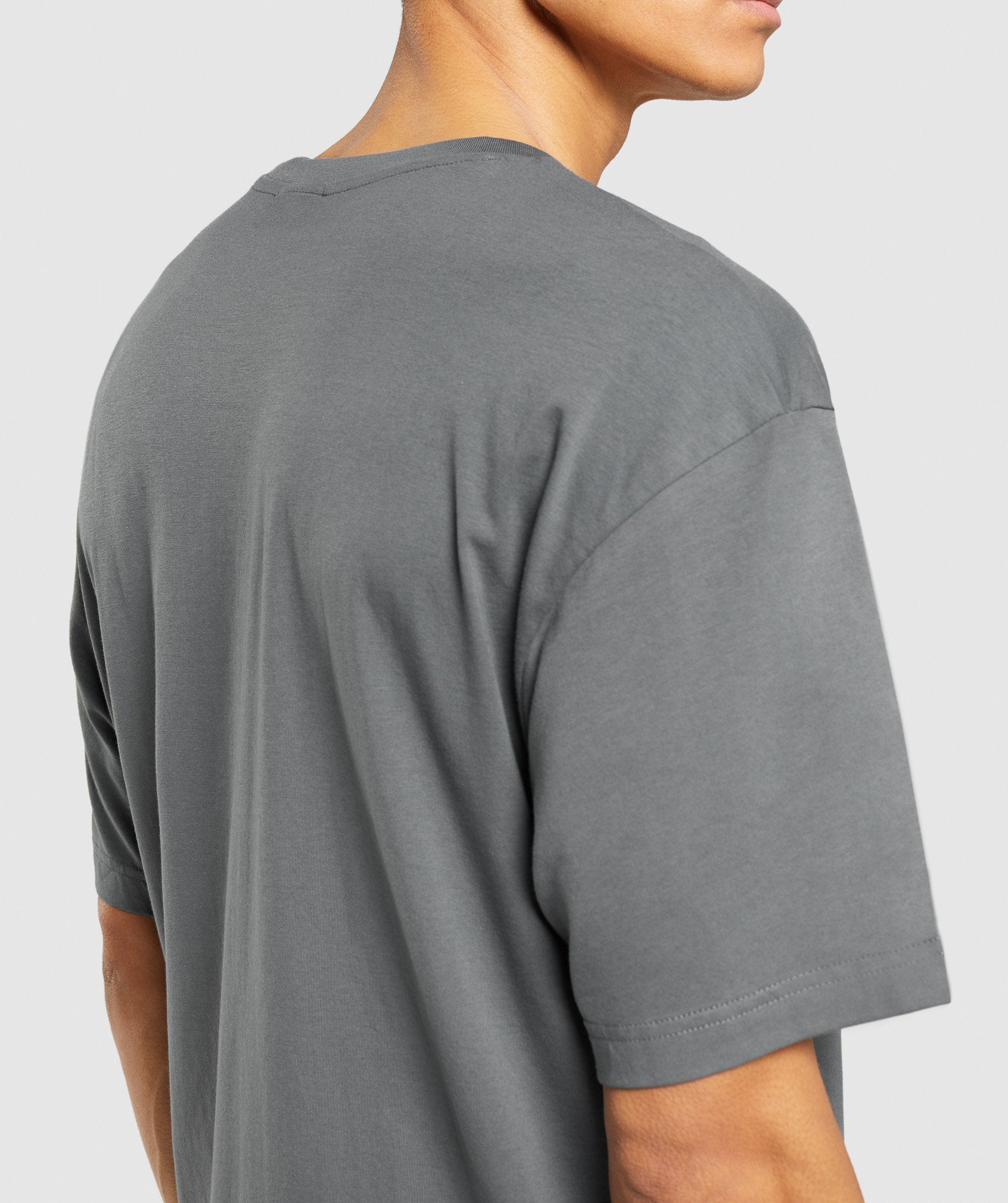 Central Oversized T-Shirt in Charcoal - view 5