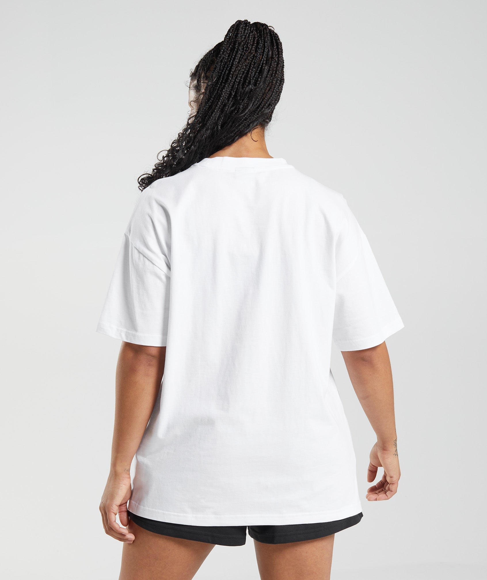 Legacy Oversized T-Shirt in White - view 2