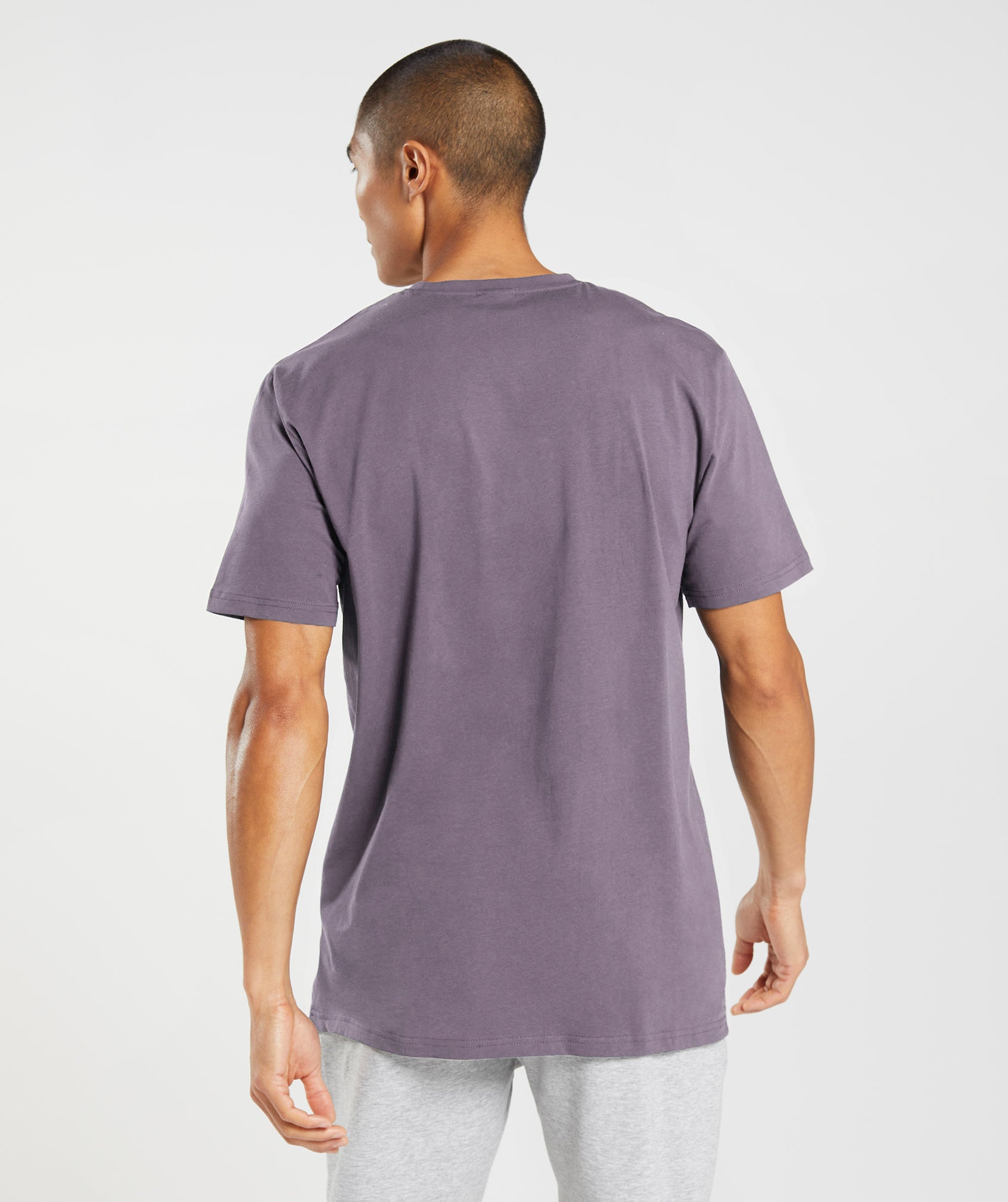 Gymshark Geo Seamless T-Shirt - Musk Lilac/Black