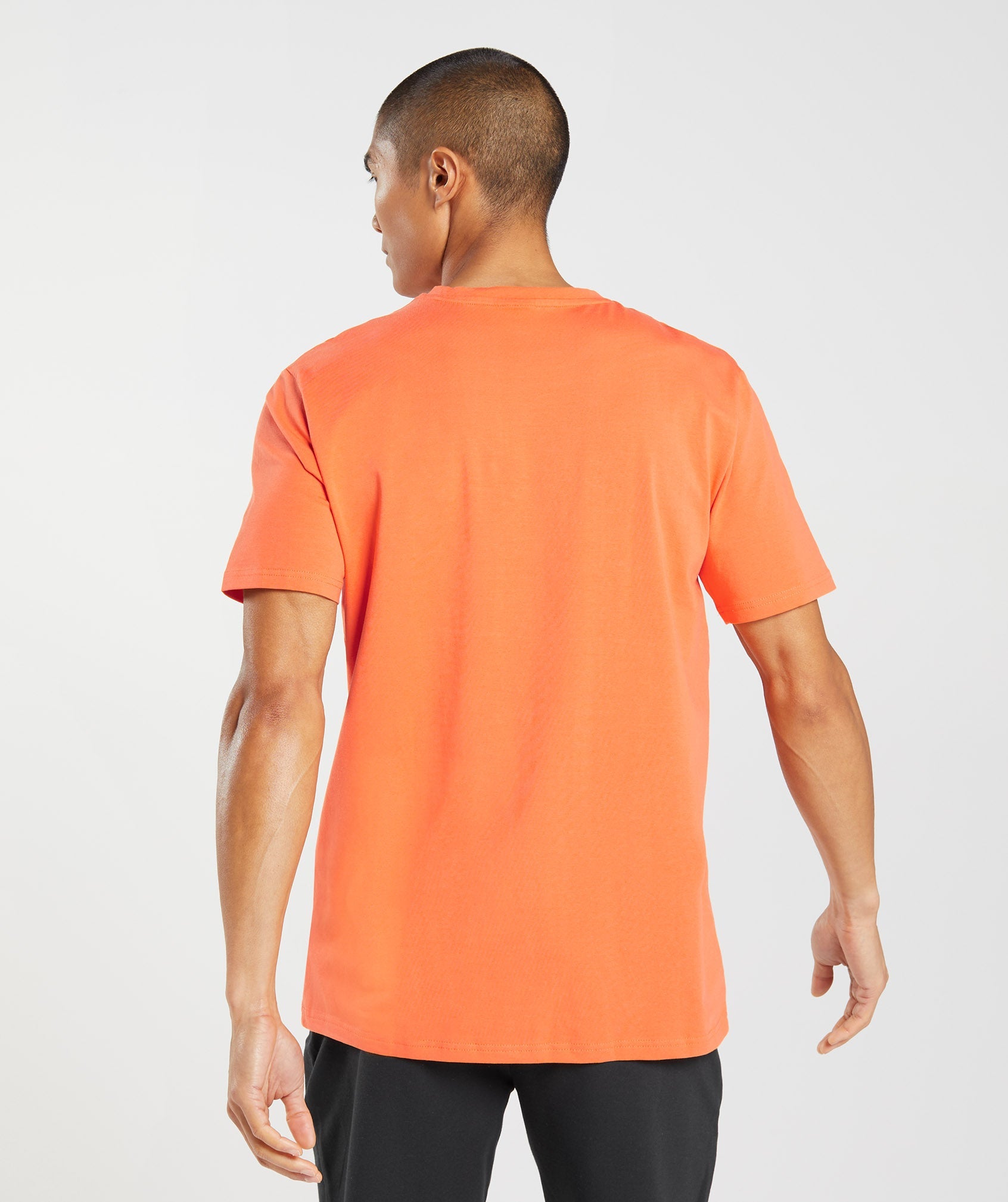 Outline T-Shirt in Zesty Orange - view 2