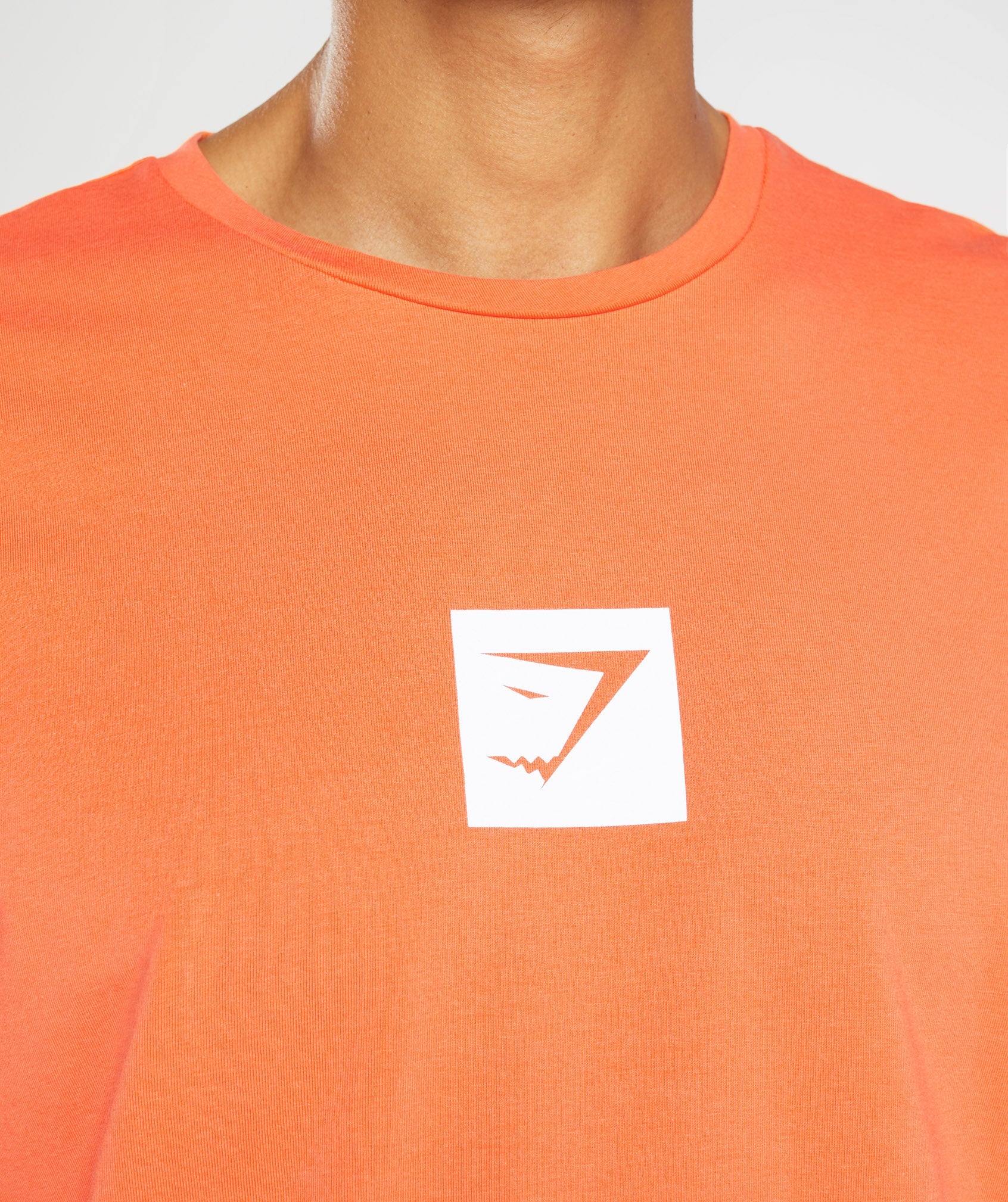 Outline T-Shirt in Zesty Orange - view 3