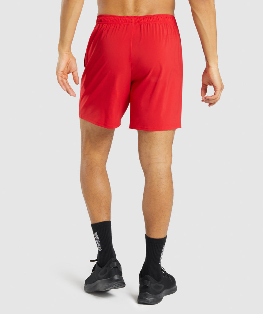 Gymshark Arrival Shorts - Red | Gymshark