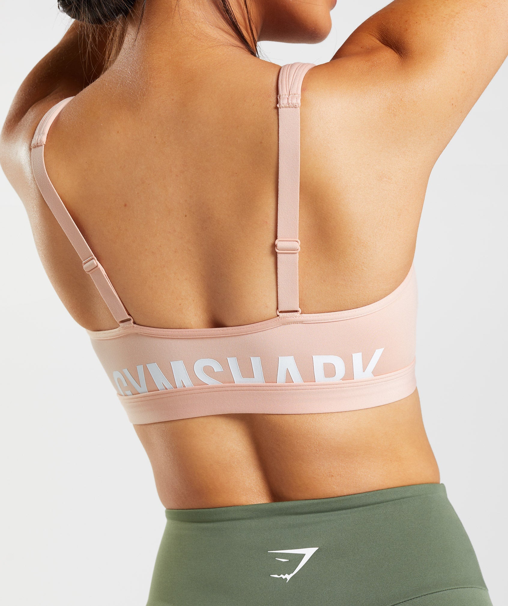 Gymshark ADAPT OMBRE SEAMLESS Padded SPORTS BRA Small Rose Pink/light Blue  - $22 (51% Off Retail) - From Amy