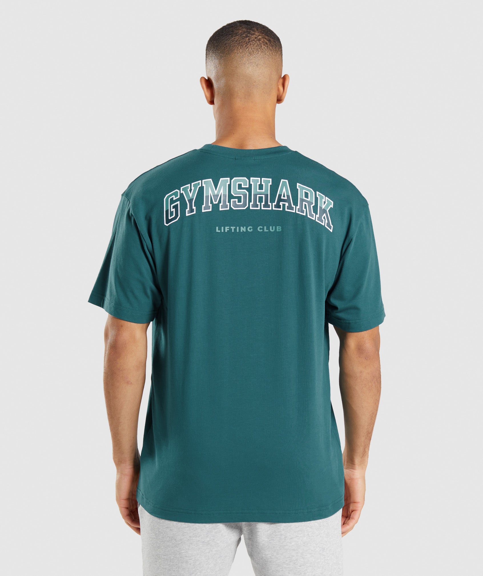 GSLC Oversized T-Shirt in Teal - view 2