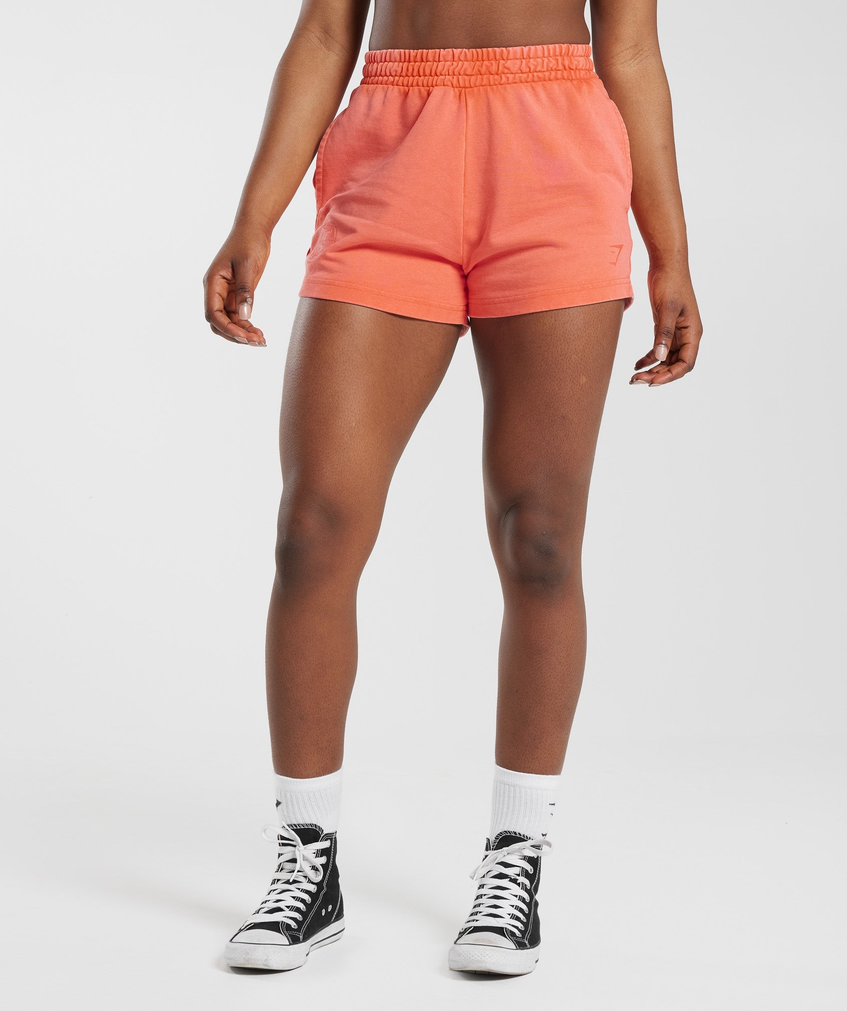 Collegiate Sweat Shorts in Solstice Orange - view 1