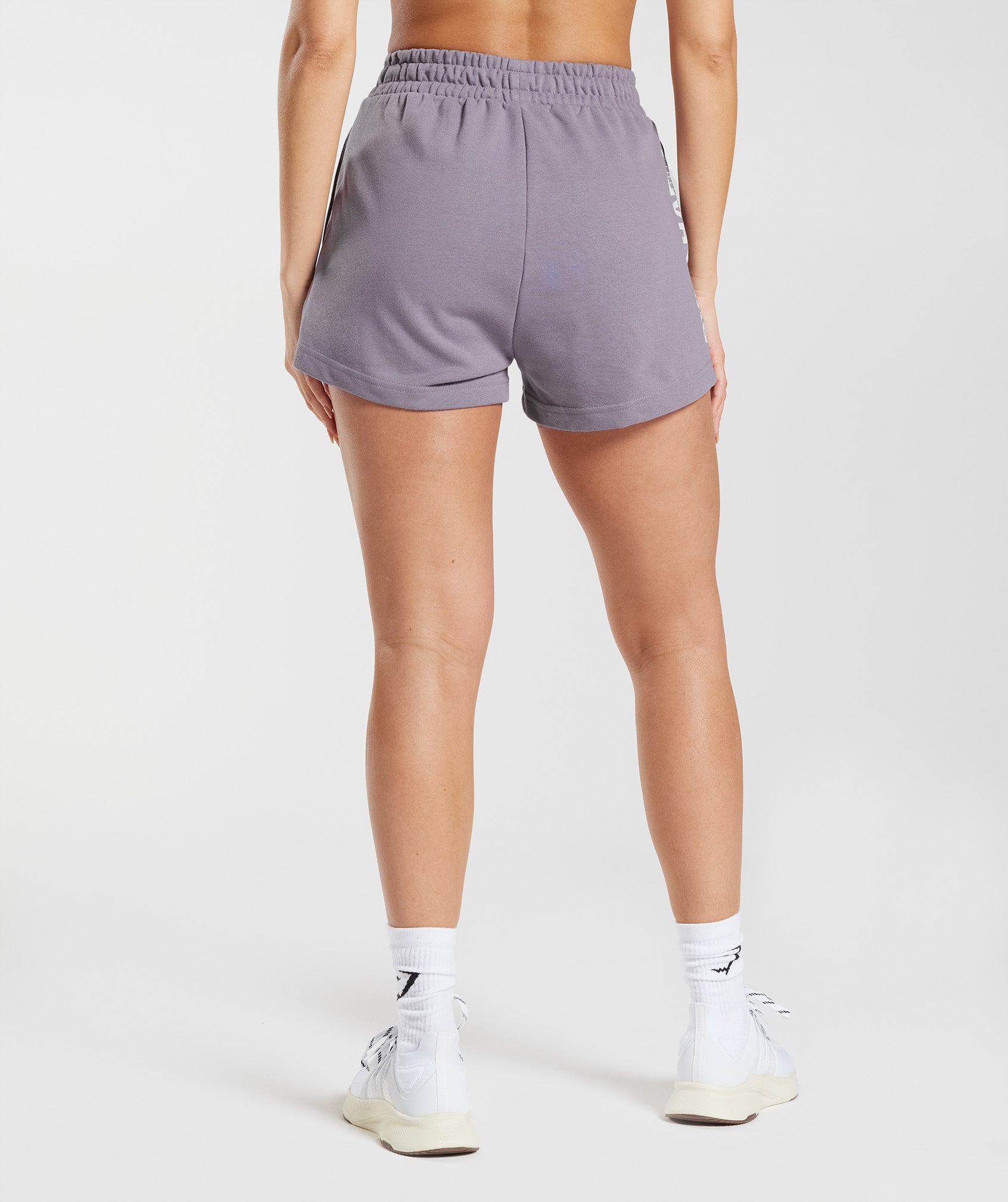 Fraction Sweat Shorts in Slate Lavender - view 2