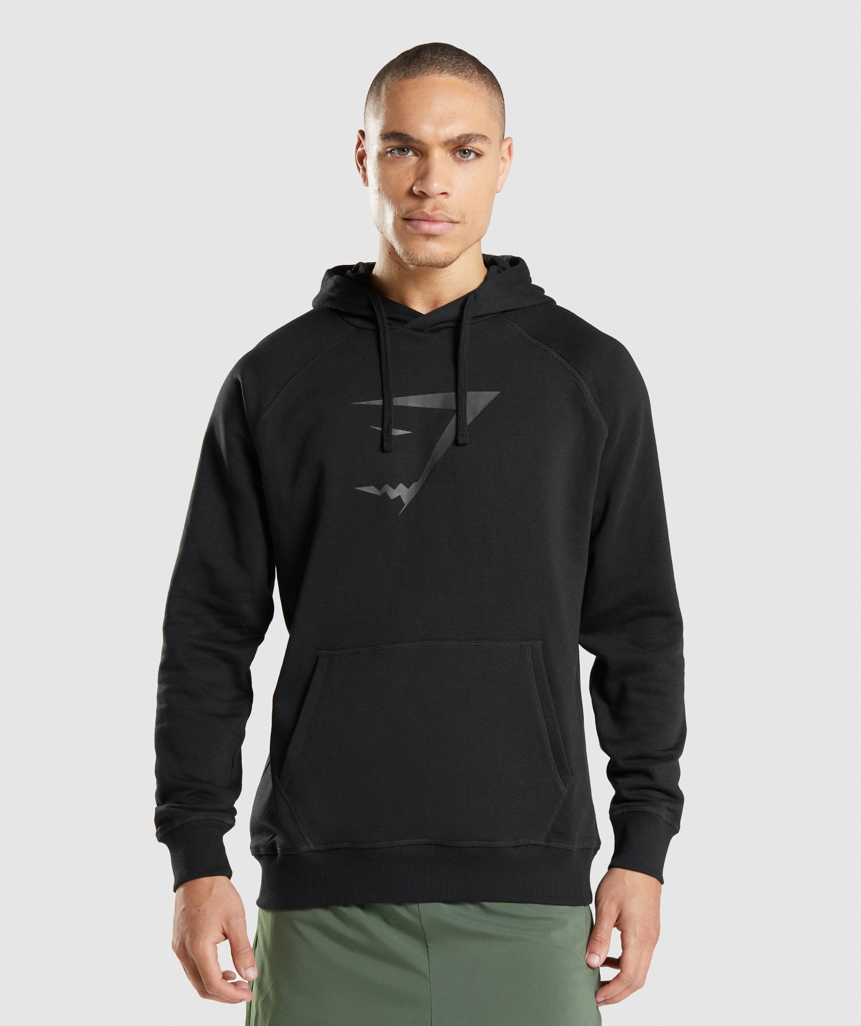 Gymshark Sharkhead Infill Hoodie - Black | Gymshark