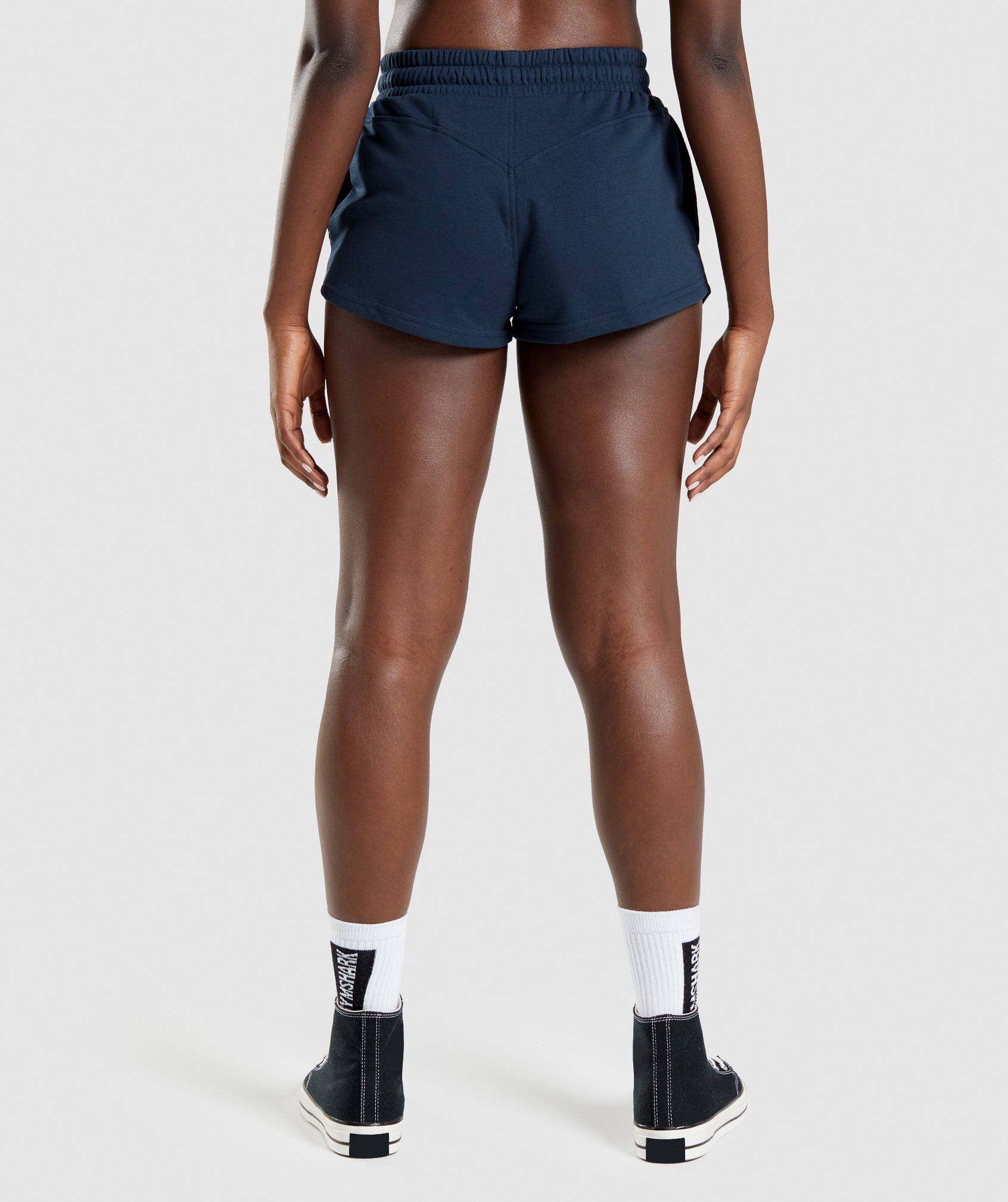 Legacy Graphic Shorts in Navy - view 2