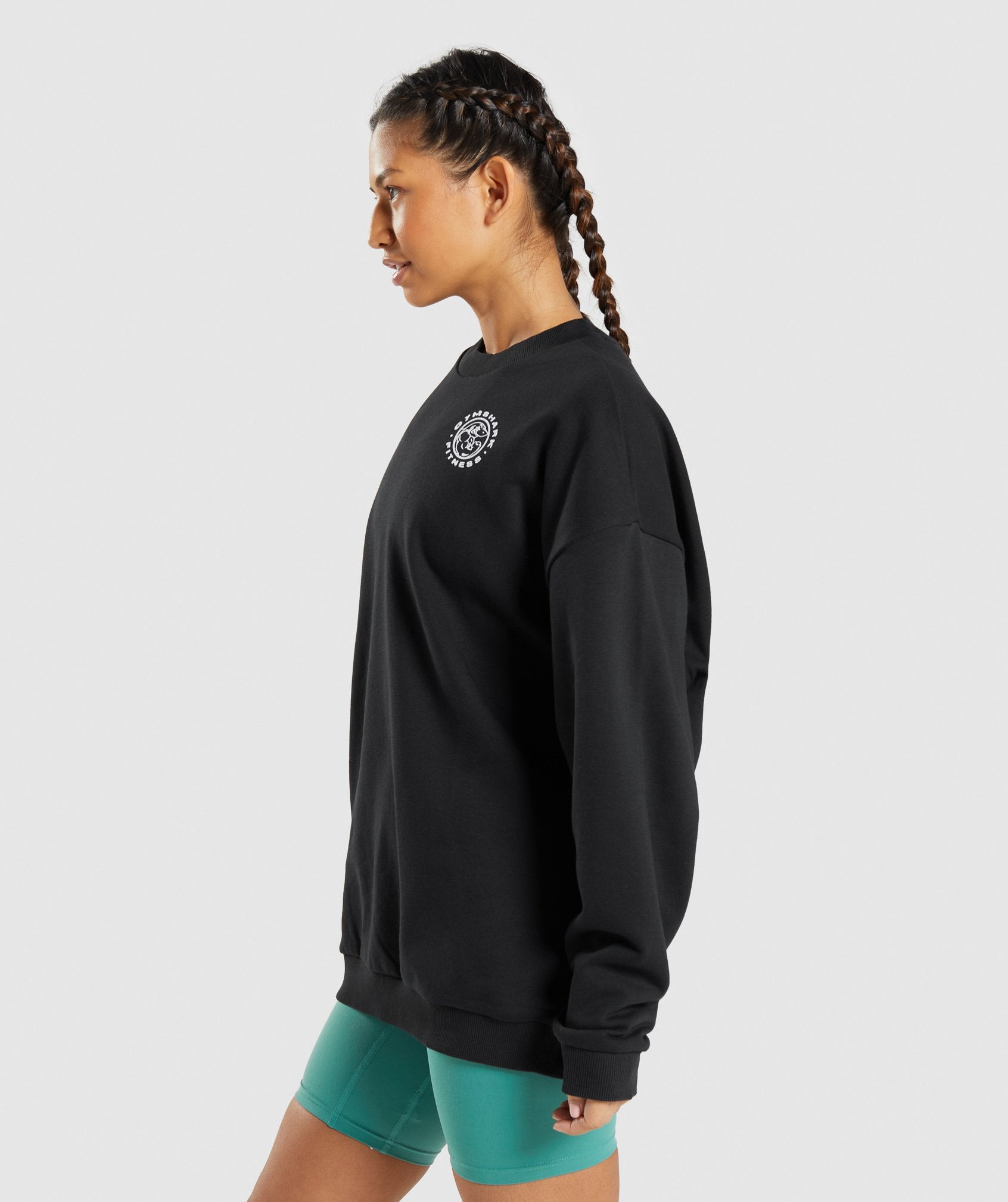 Legacy Graphic Sweatshirt in Black - view 3