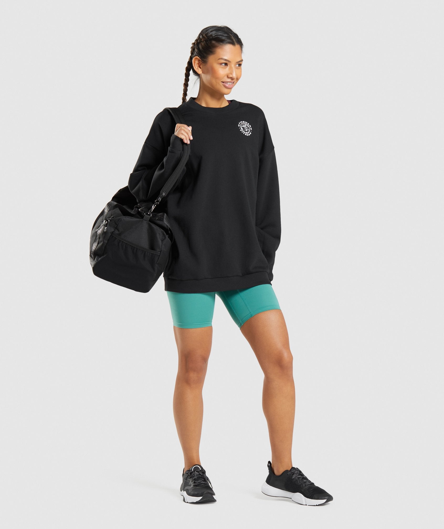 Legacy Graphic Sweatshirt in Black - view 4