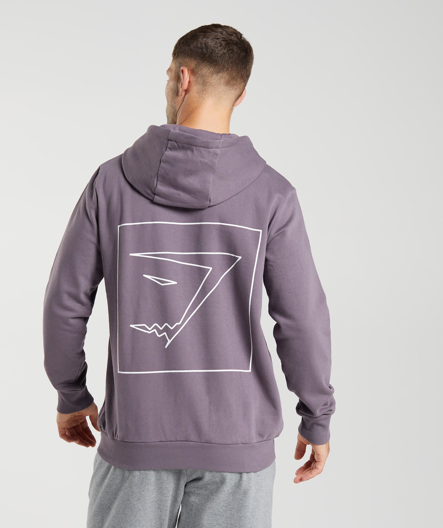 Outline Hoodie in Musk Lilac - view 2