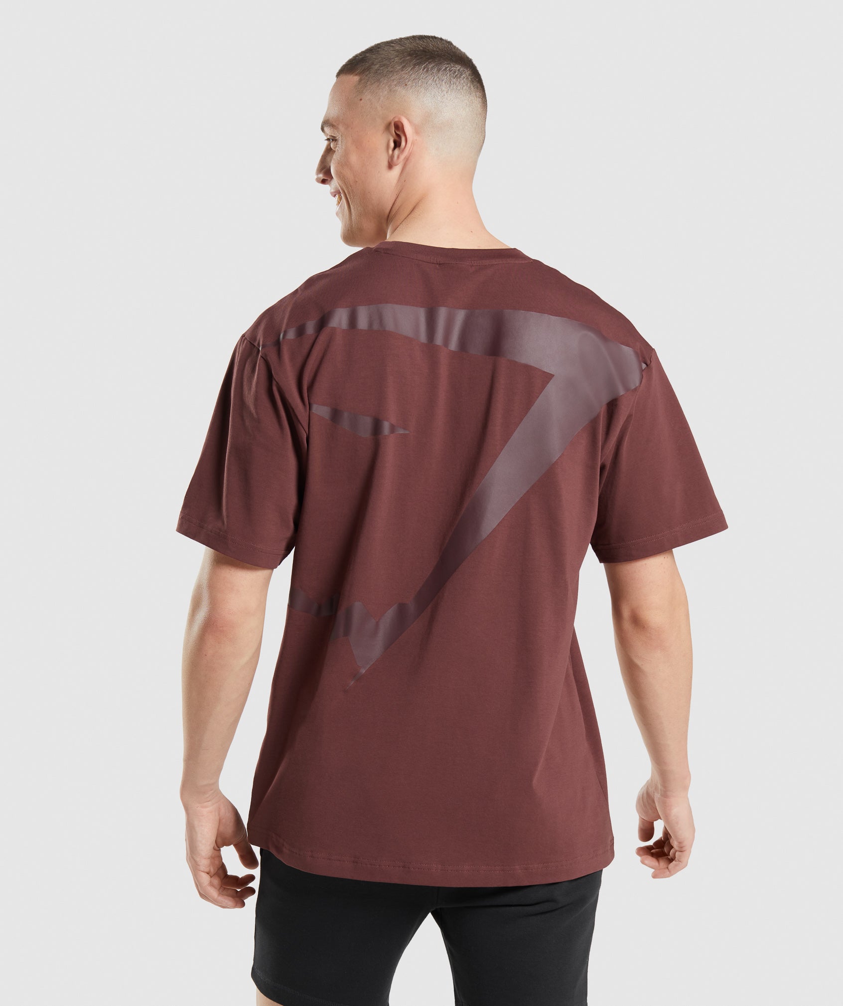 Sharkhead T-Shirt in Cherry Brown - view 1