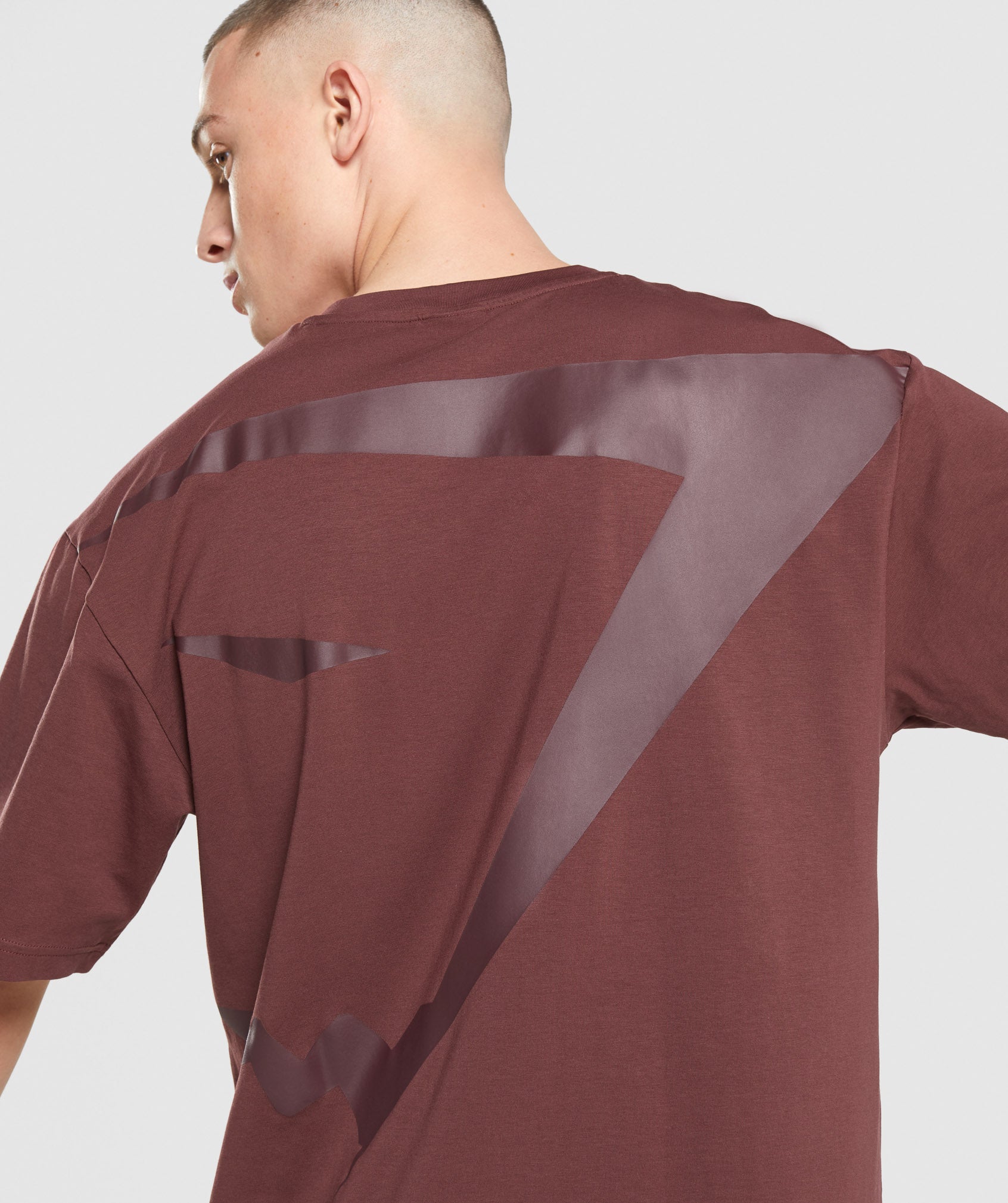 Sharkhead T-Shirt in Cherry Brown - view 5