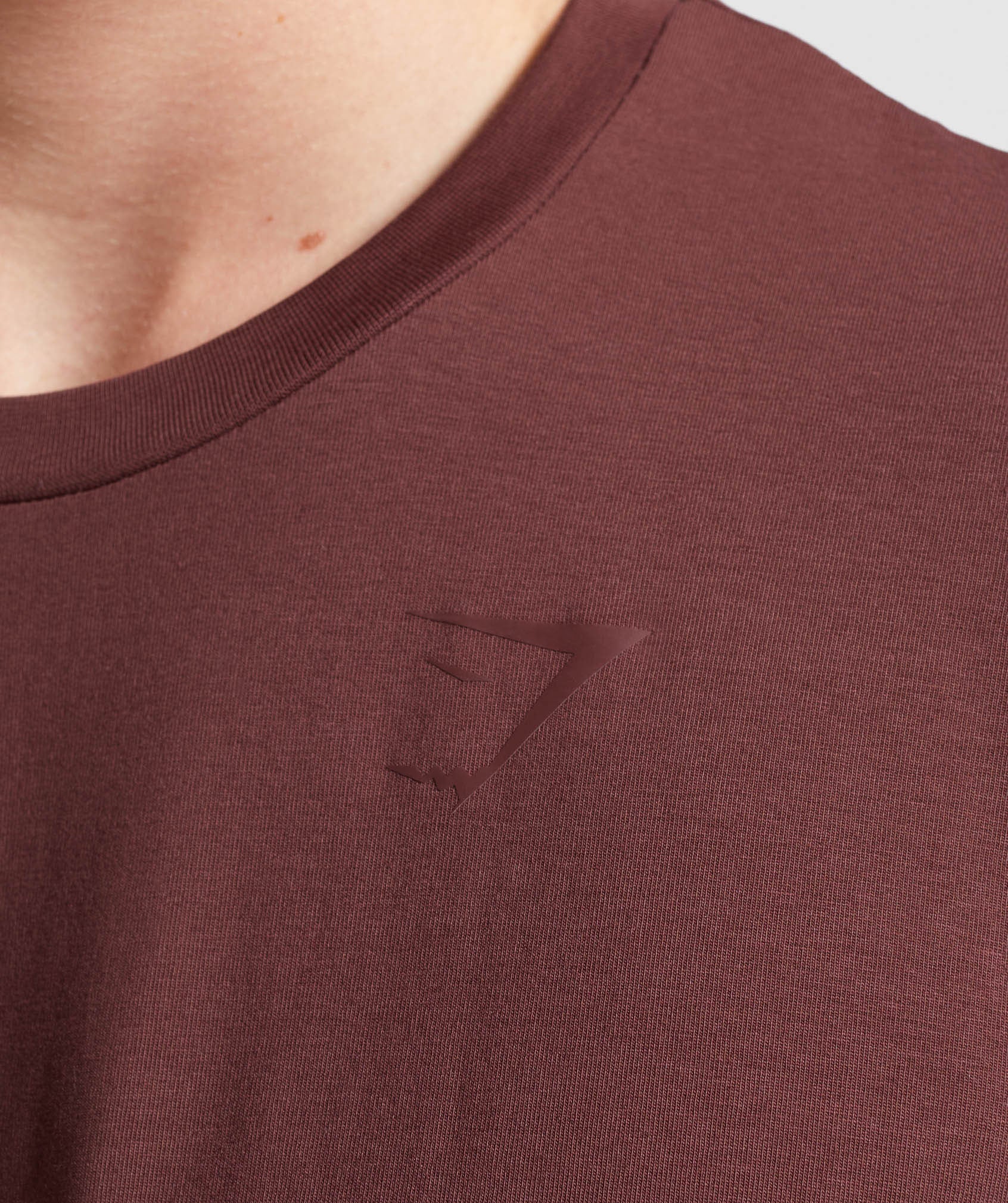 Sharkhead T-Shirt in Cherry Brown - view 6