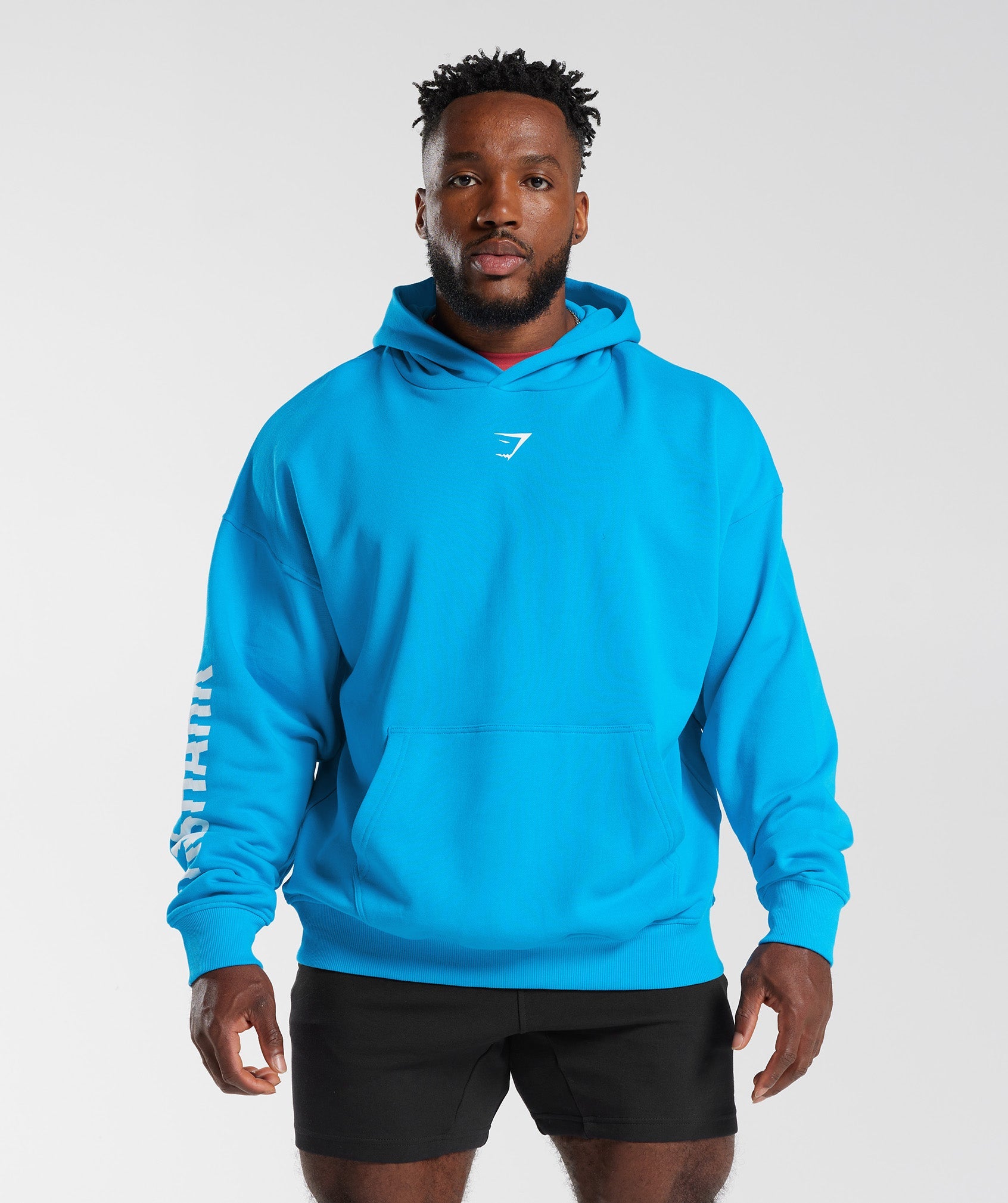 Slice Hoodie in Electric Blue - view 1