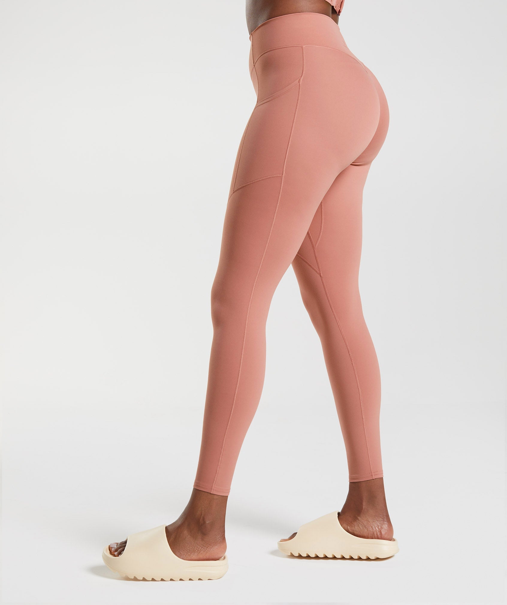 Gymshark Whitney Simmons Leggings Tan - $36 (63% Off Retail) - From Madeline