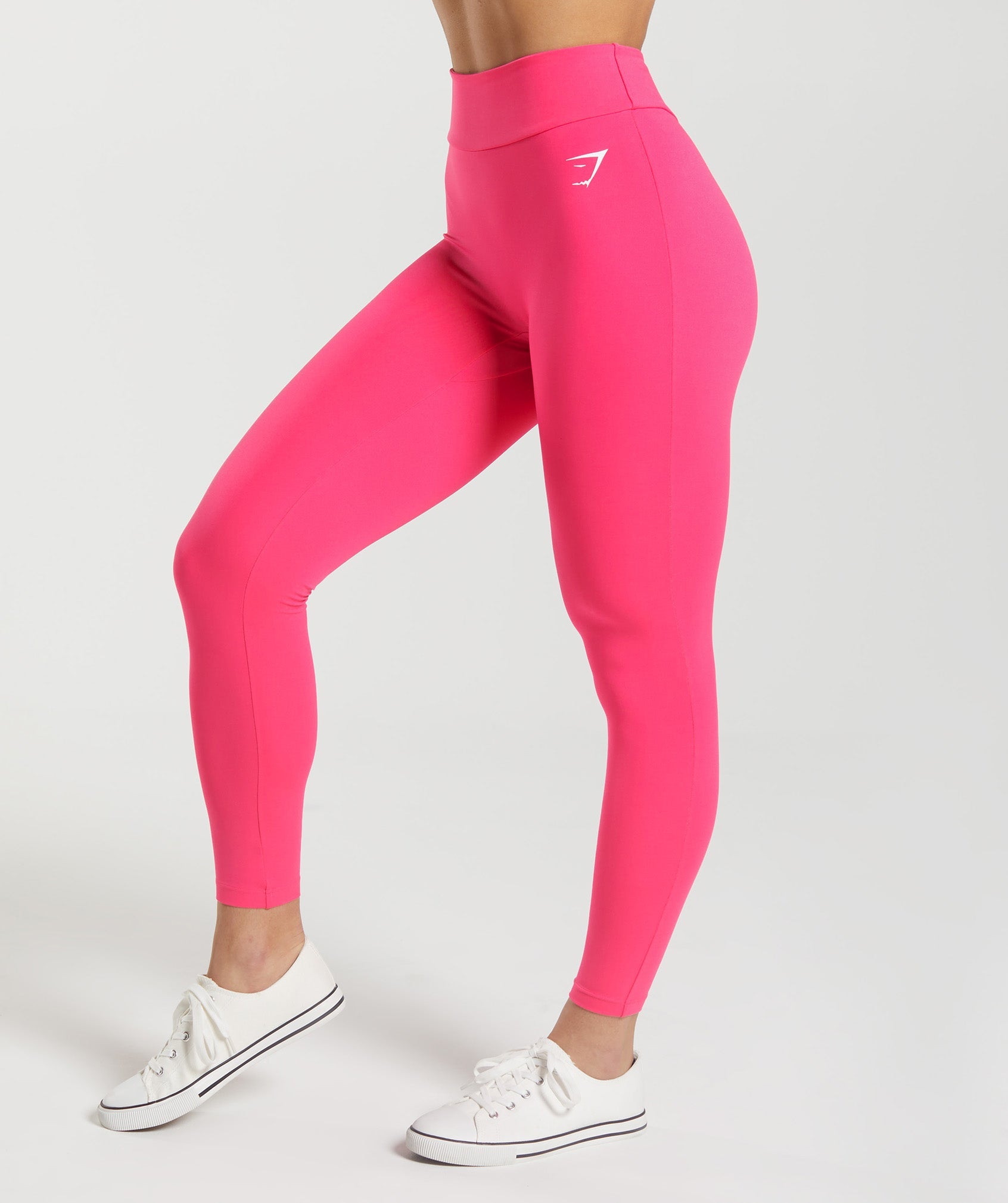 LADIES GYMSHARK LEGGINGS Pink Size Xl £8.99 - PicClick UK