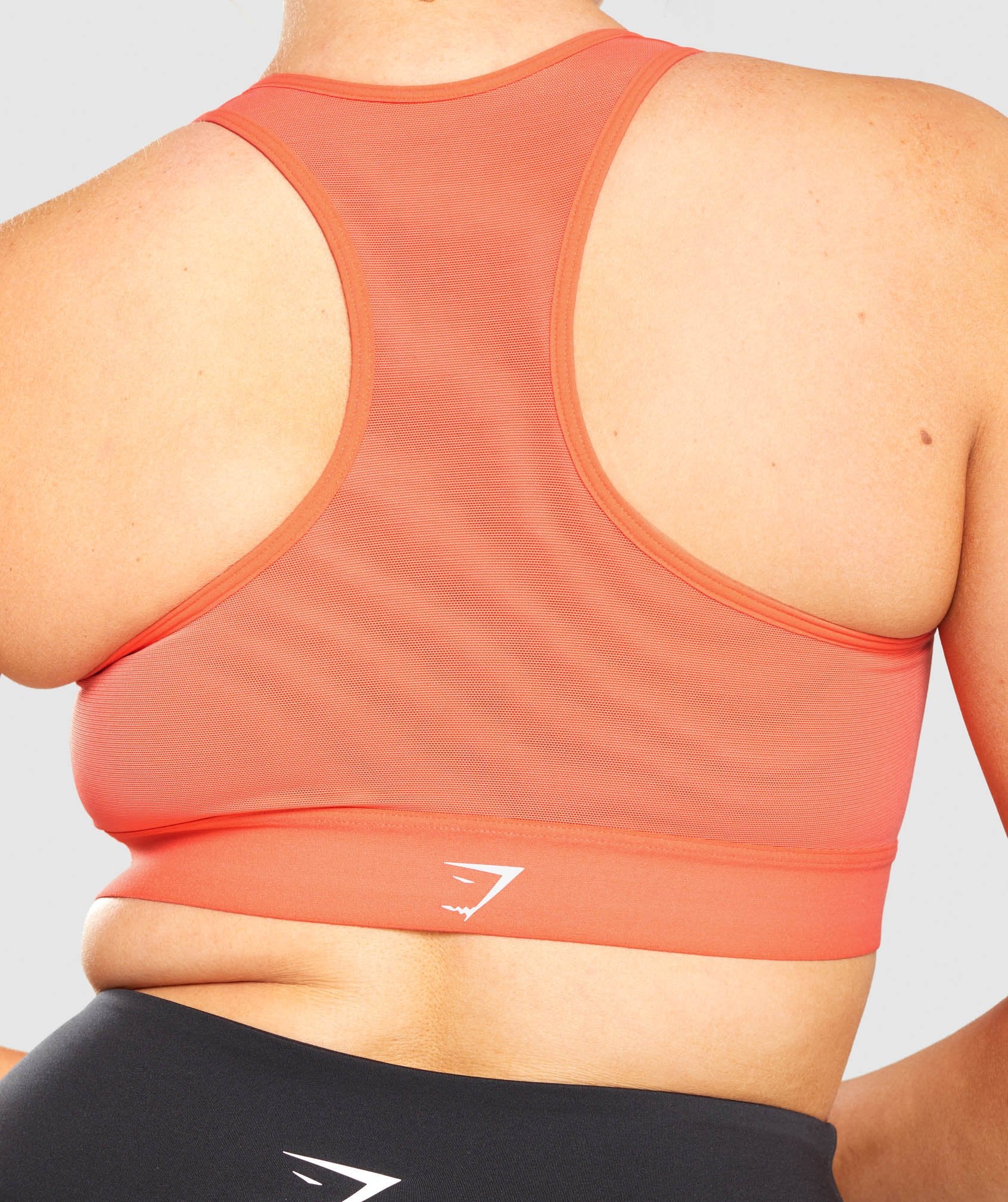 Lightweight High Support Sports Bra in Orange