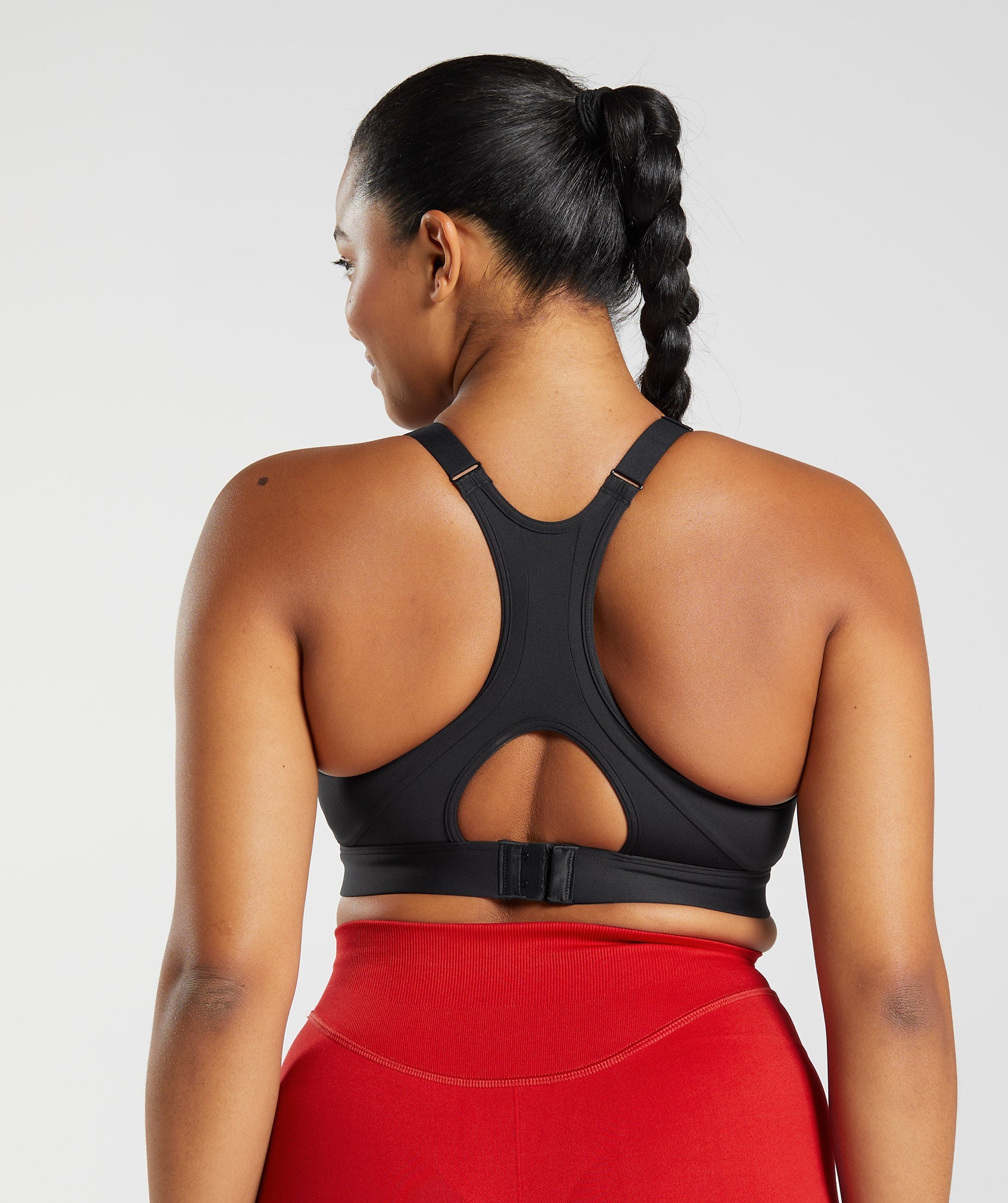 High Neck High Support Sports Bra