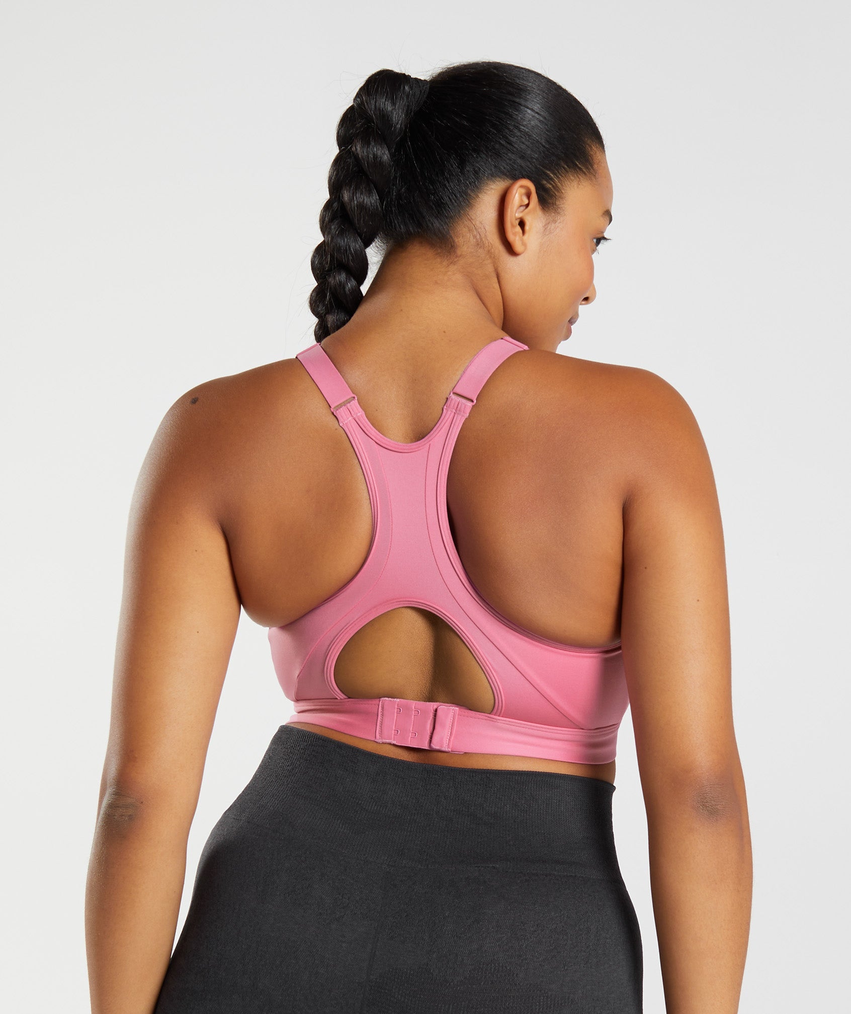 Gymshark Ruched Sports Bra - Paige Pink